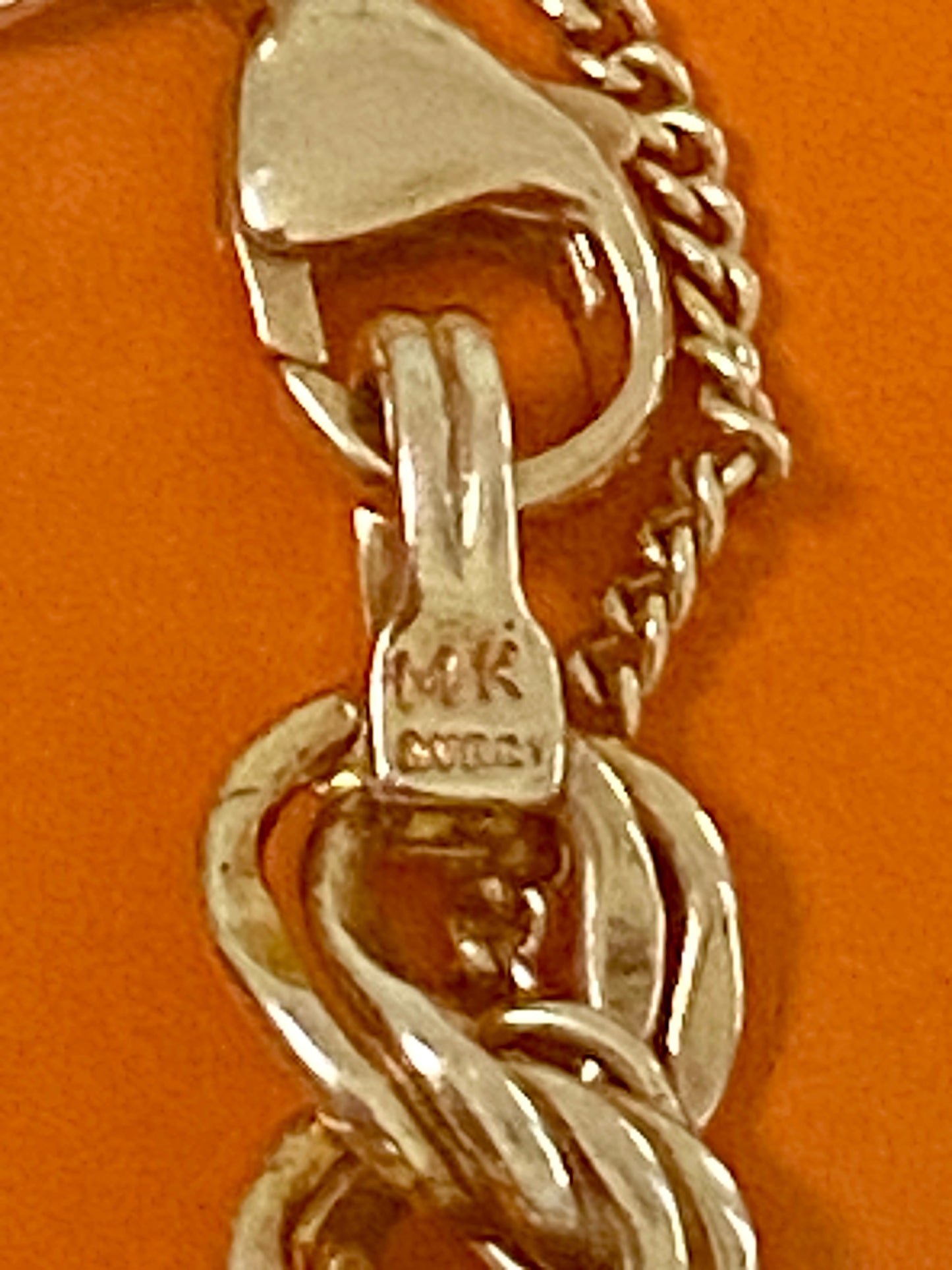 James Avery Retired HTF 14k Gold Heavy Double Curb Bracelet 7.5” Pre-Owned 23g