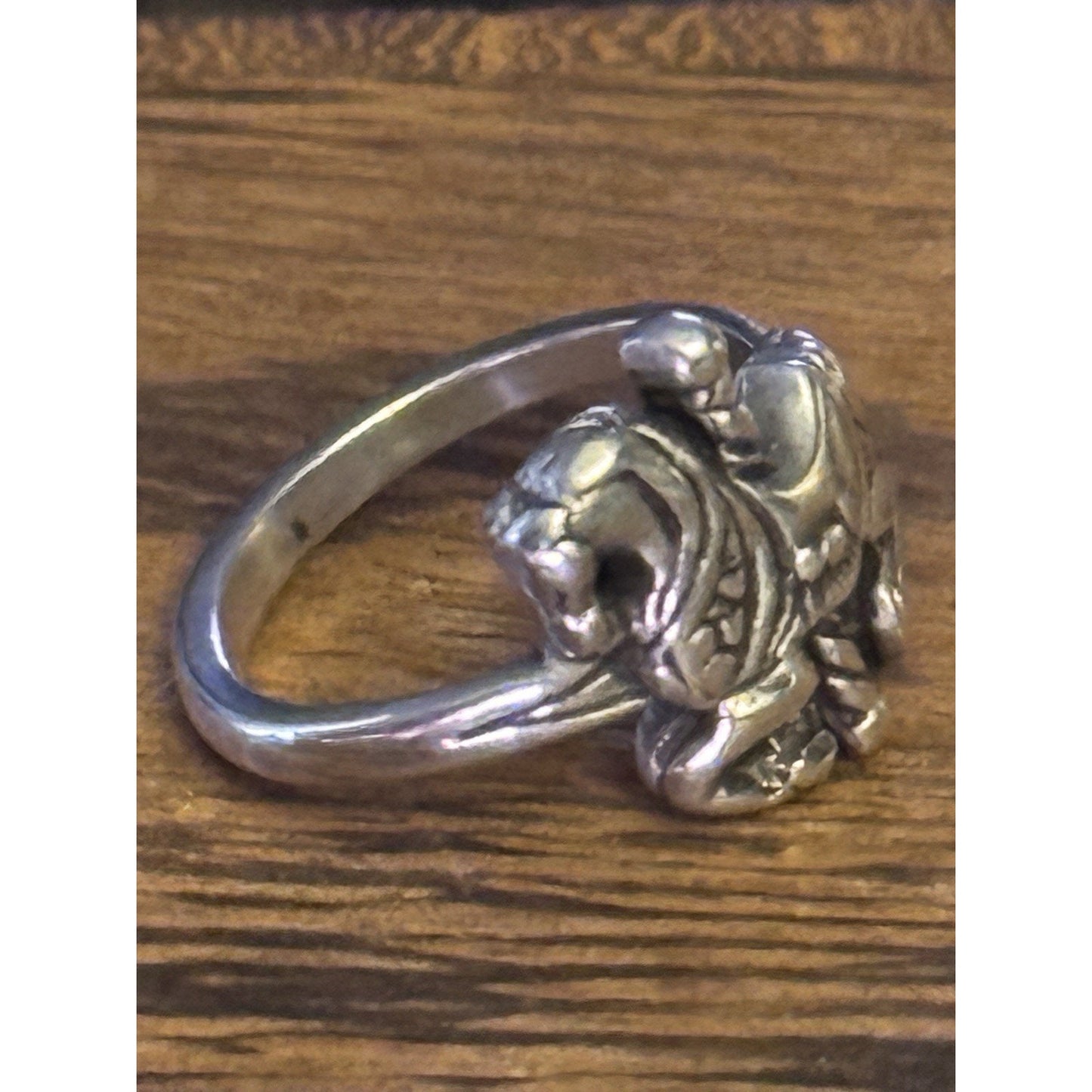 James Avery Retired Silver 925 Carousel Horse Ring Size 3.5 with JA Box & Pouch Pre-Owned