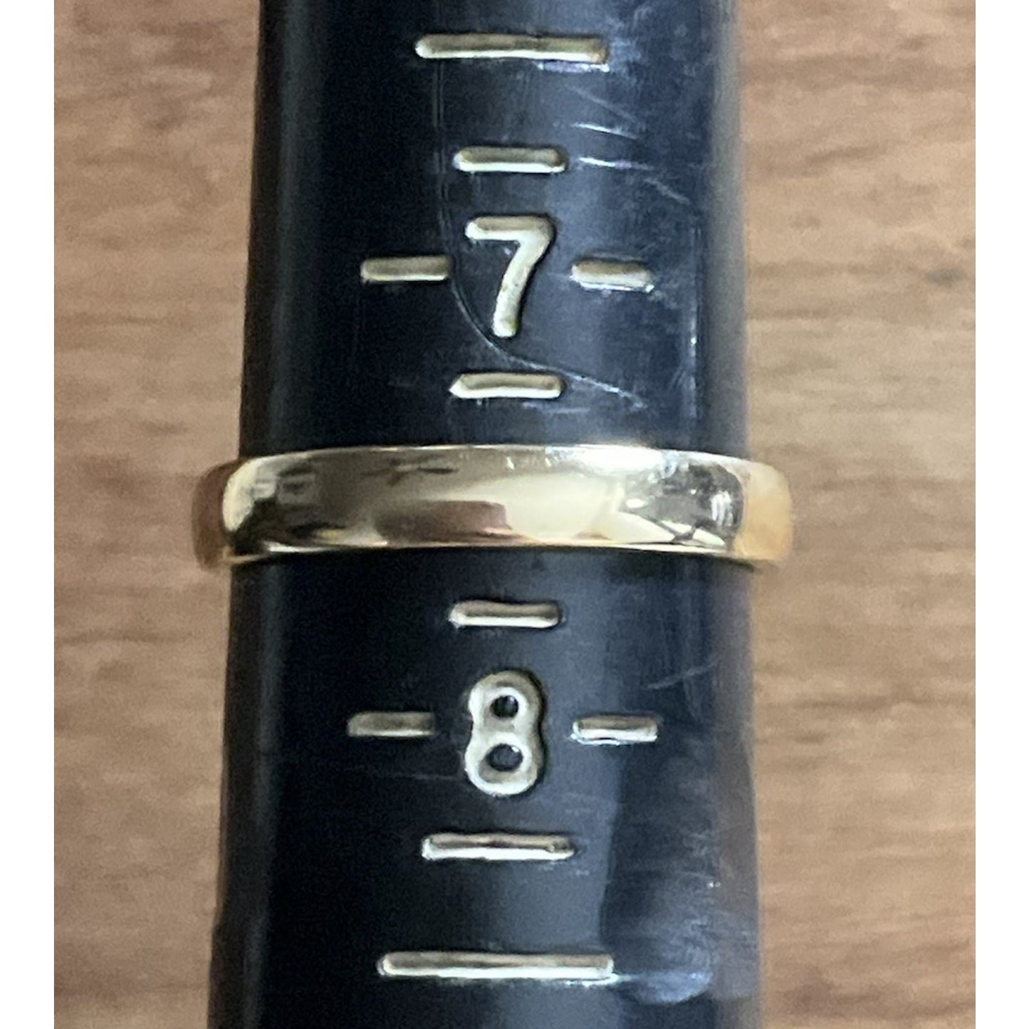 Pre owned James Avery 14k Gold Retired .25 Carat Diamond Solitaire Engagement Ring Sz 7.5