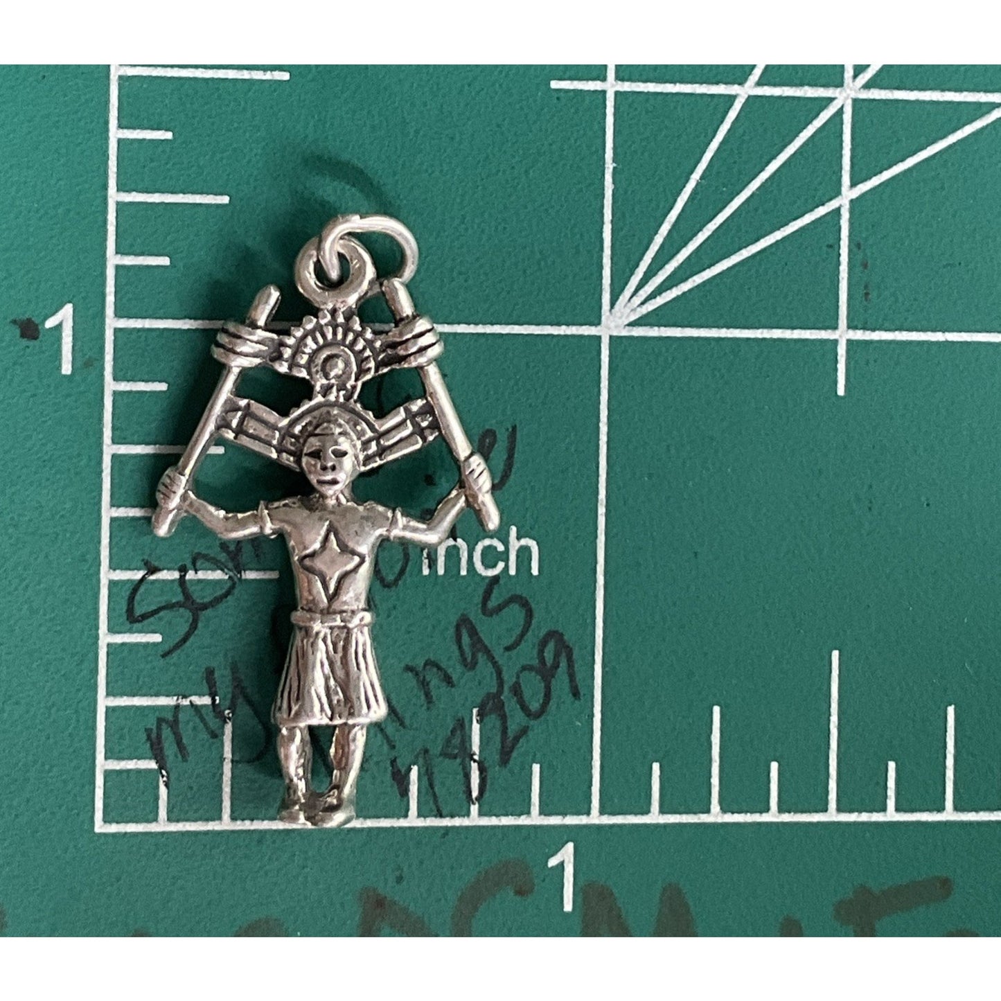 Vintage Sterling Silver Native Dancer Kachina Charm