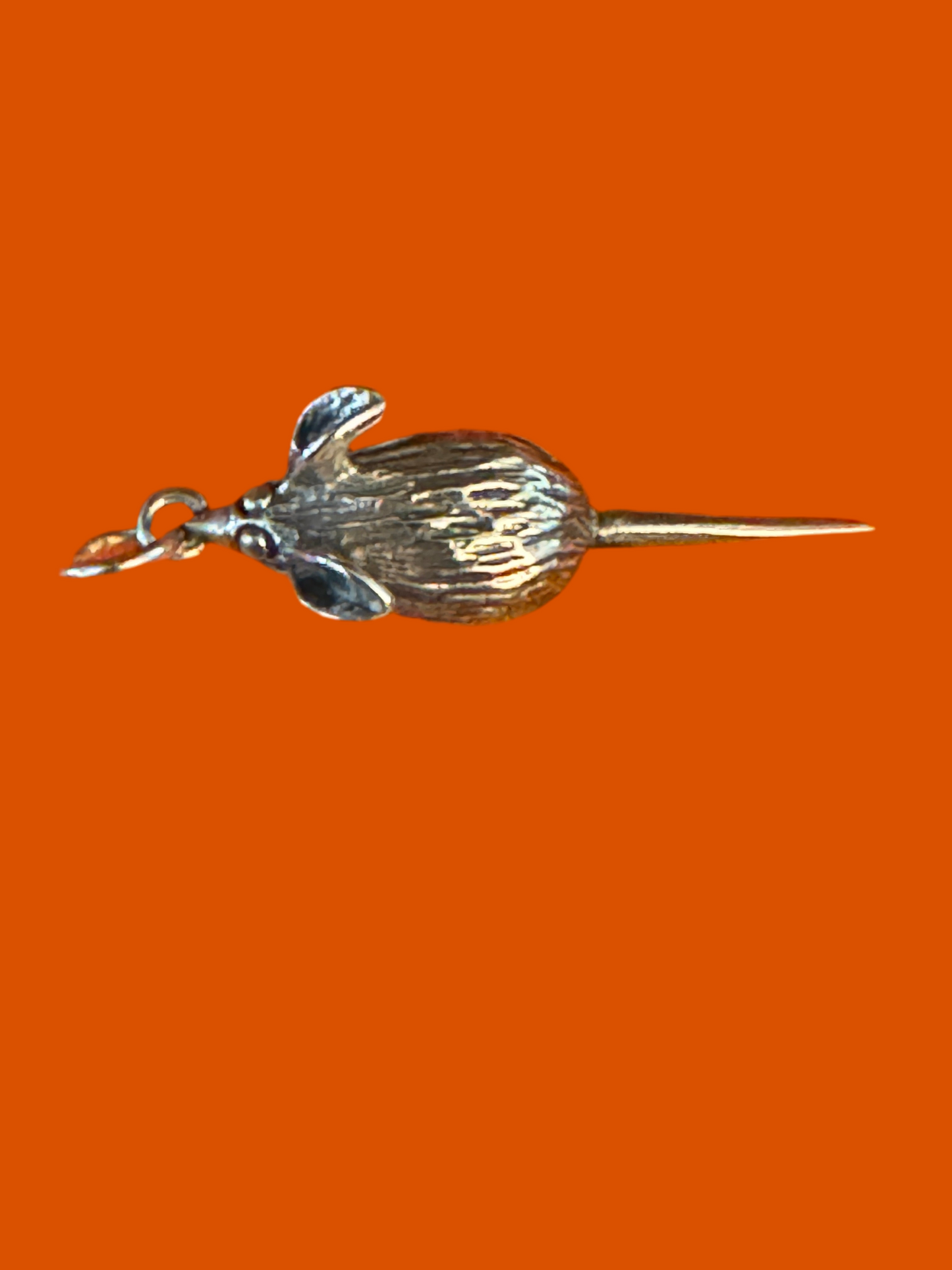 Preowned James Avery Retired RARE Hard To Find Silver Mouse Charm