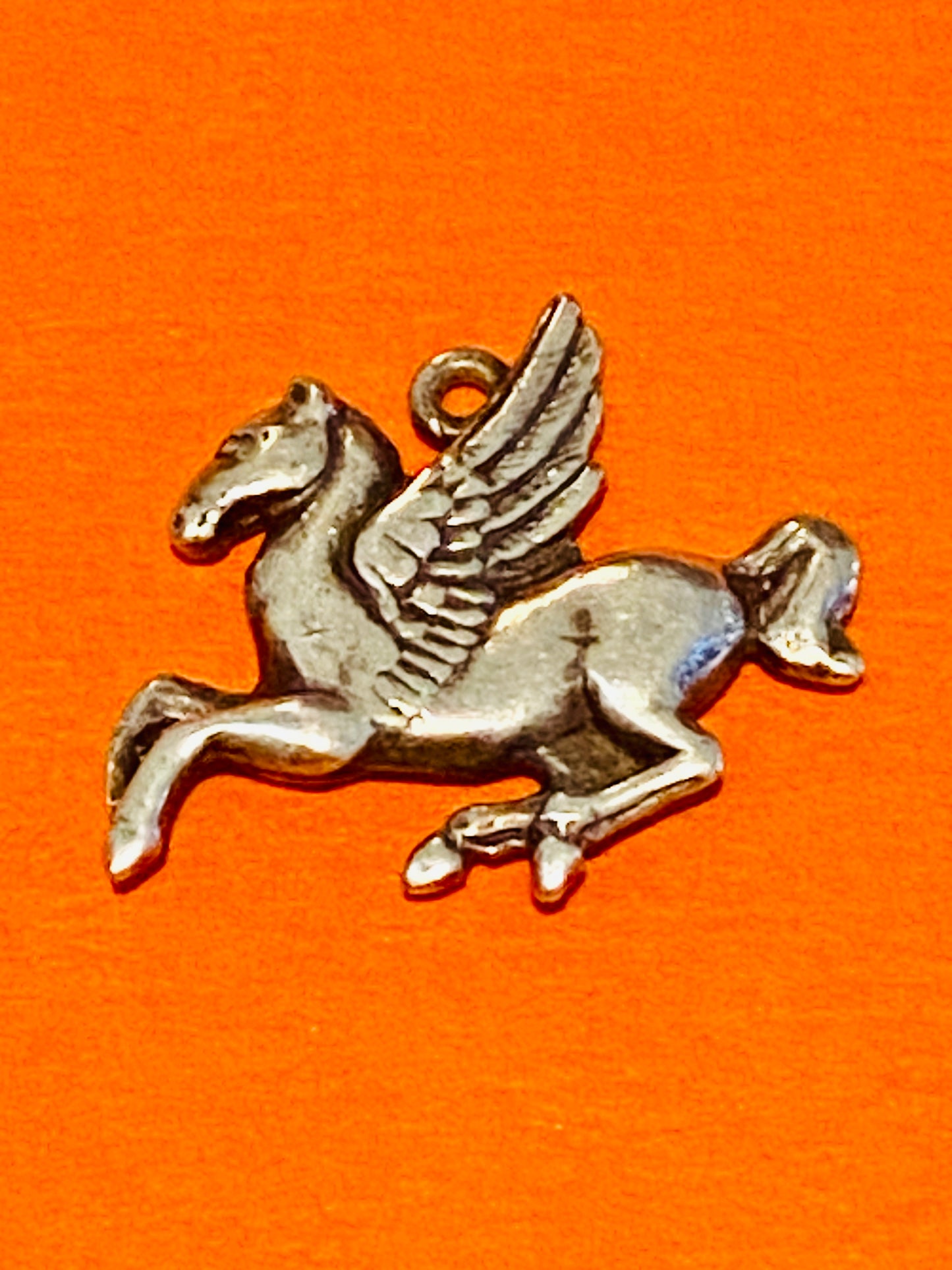 Preowned James Avery RARE Retired Silver Pegasus Charm