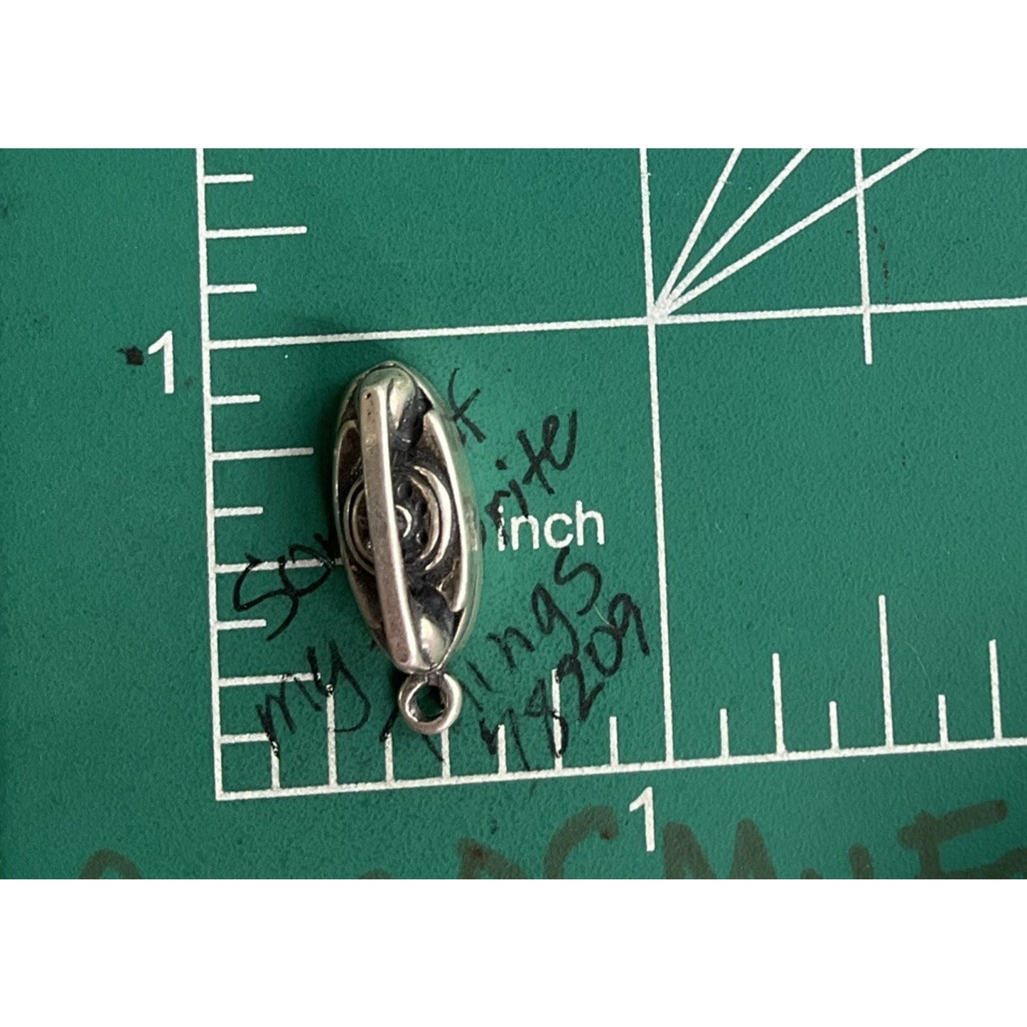 Vintage Sterling Silver Rotary Telephone Charm