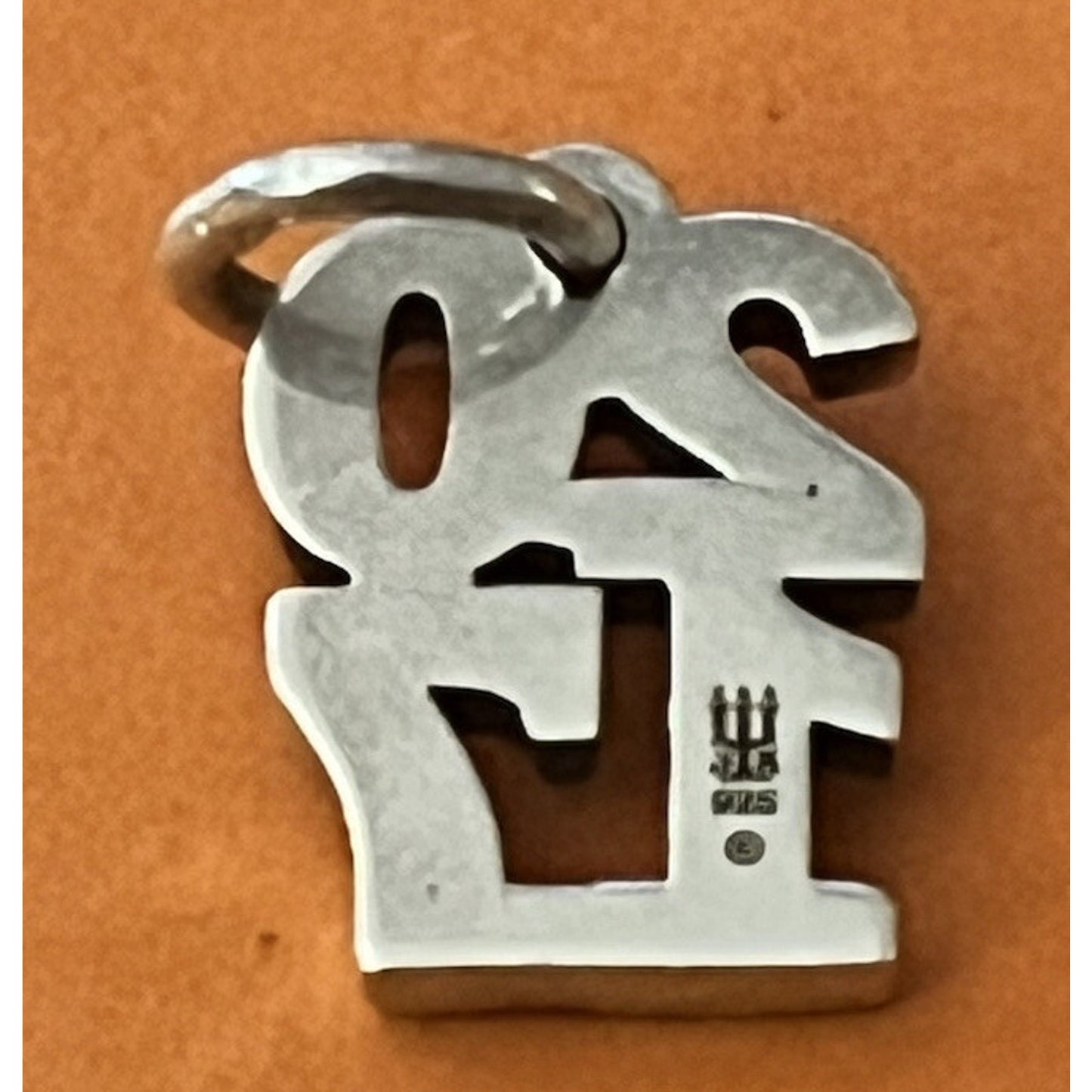James Avery Retired Silver 2017 Year Charm Pre-Owned