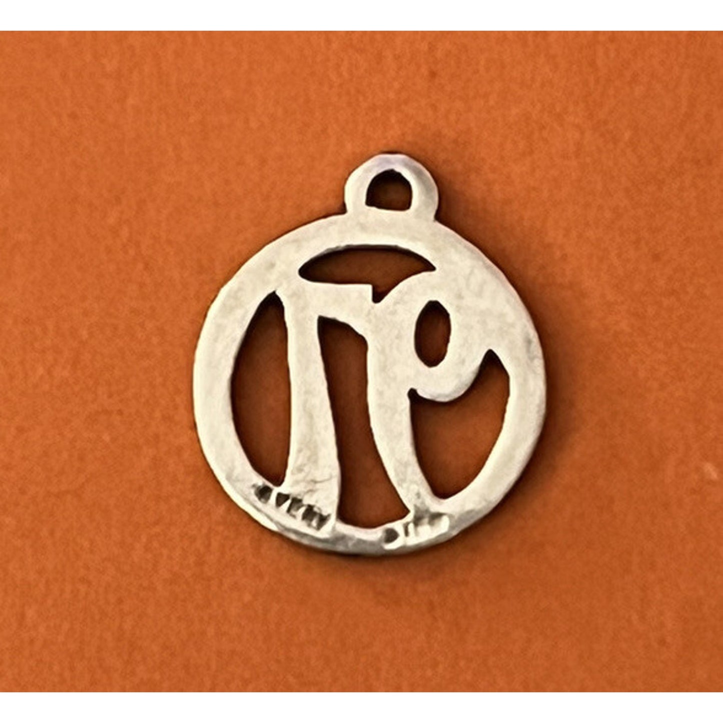 James Avery Retired Sterling Silver ‘97 In Circle Charm Pre-Owned