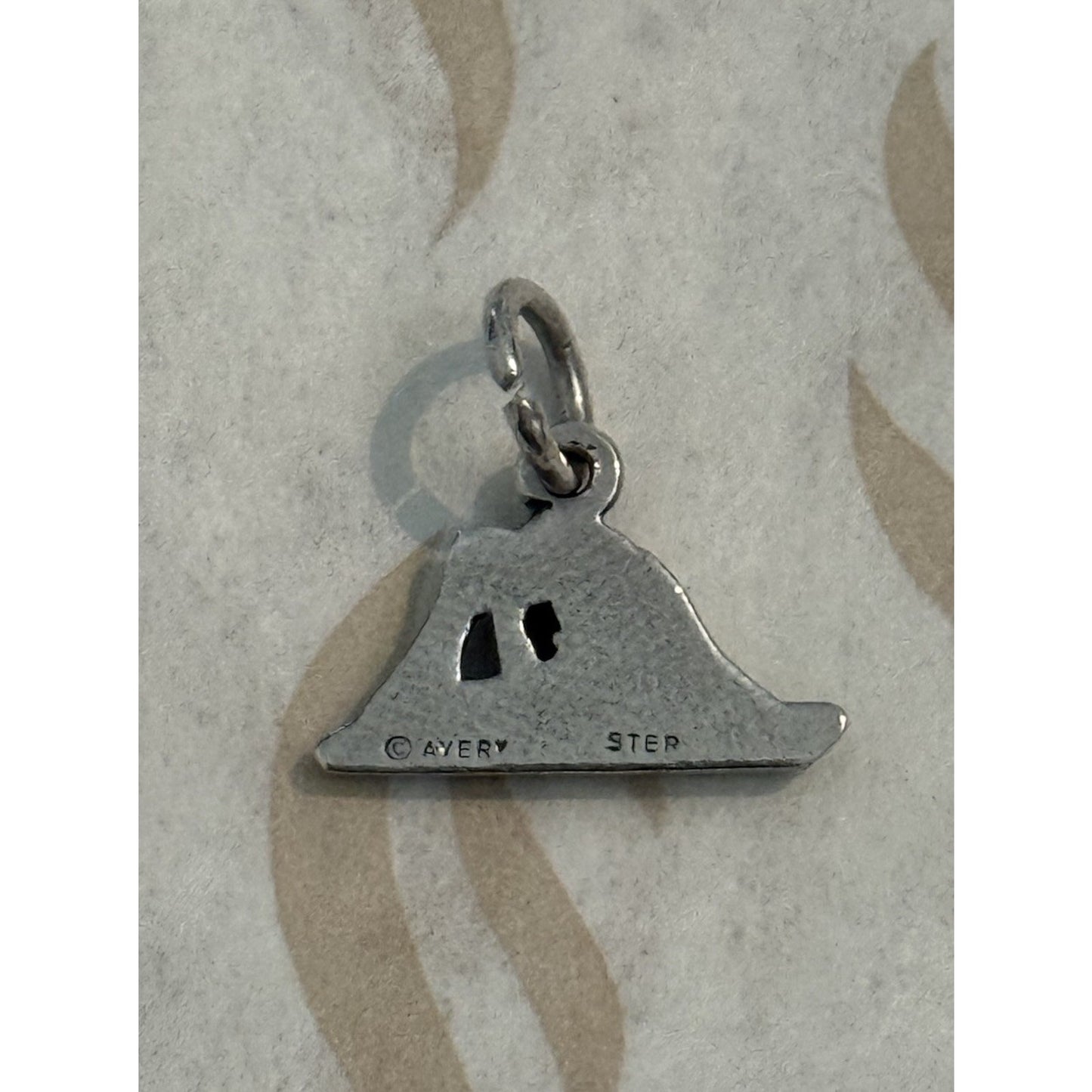 James Avery Sterling Silver Retired Gymnast Yoga Charm Pre-Owned