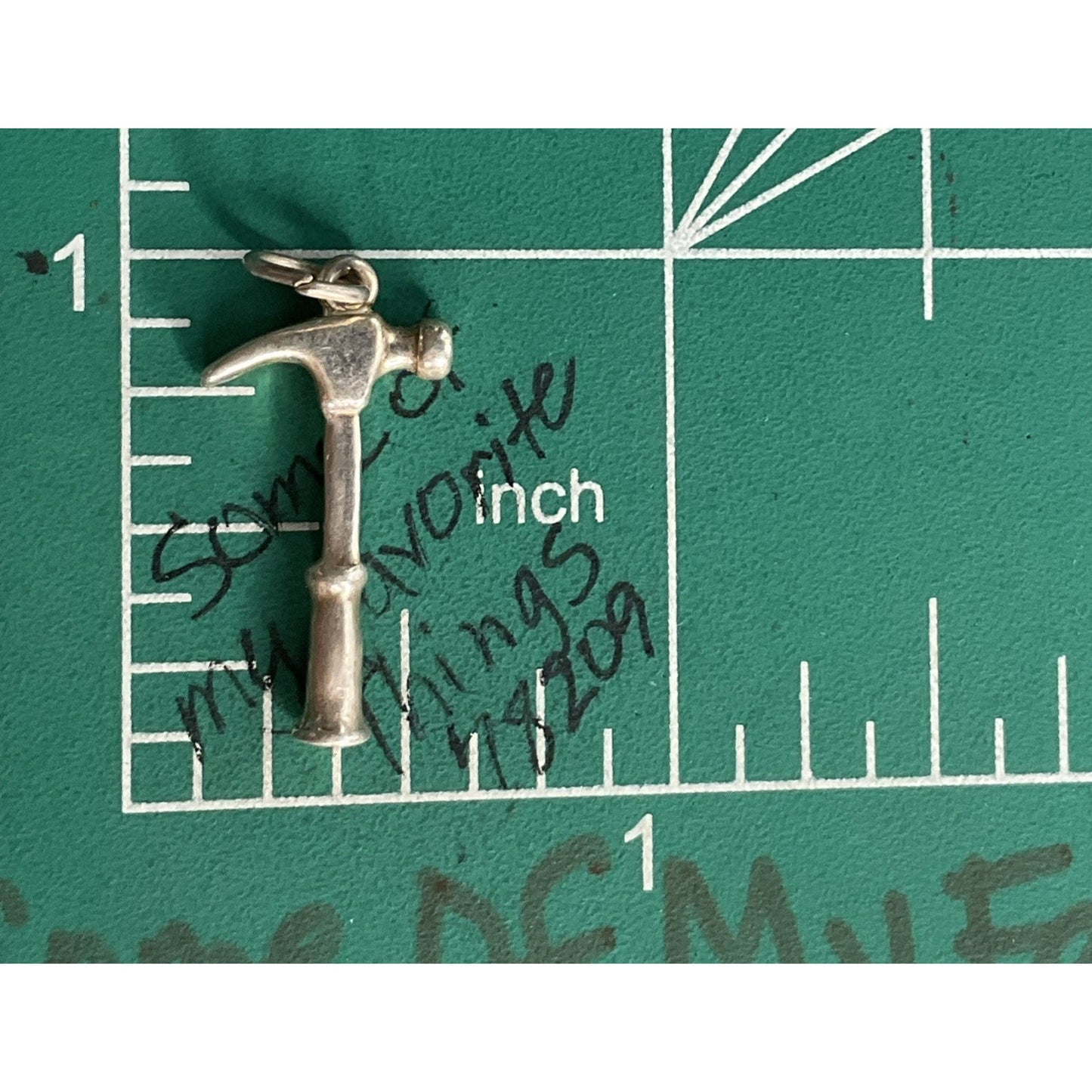 Vintage Sterling Silver Hammer Charm