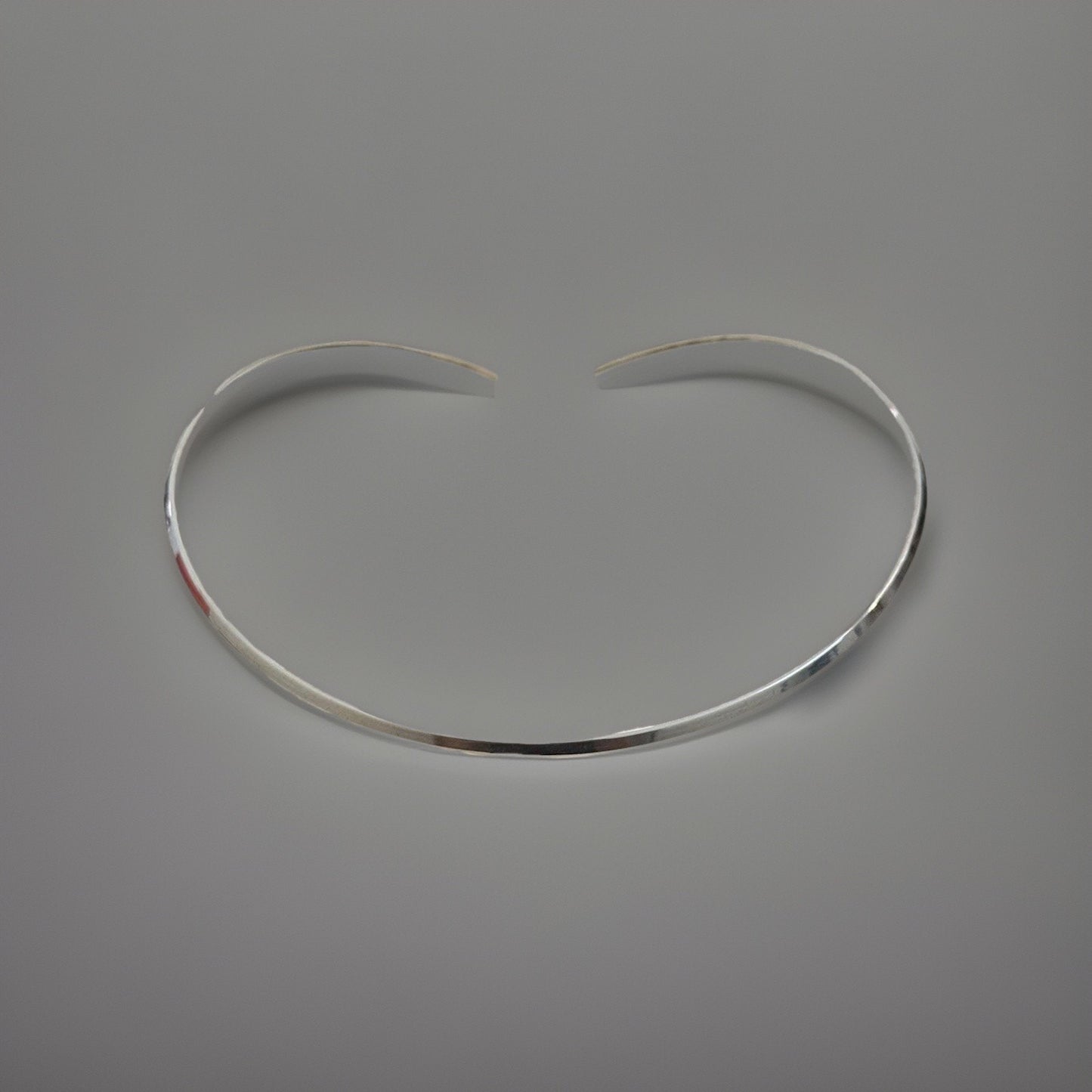 Pre Owned James Avery Vintage Sterling Silver Wire Collar Necklace 14.4 g