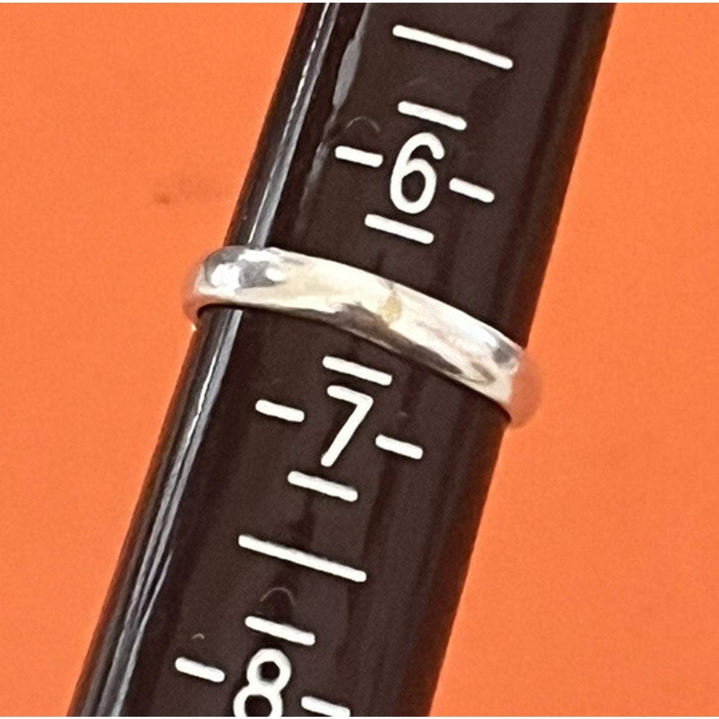 James Avery Retired Sterling Silver Friendship Ring Size 6.5 Pre-Owned