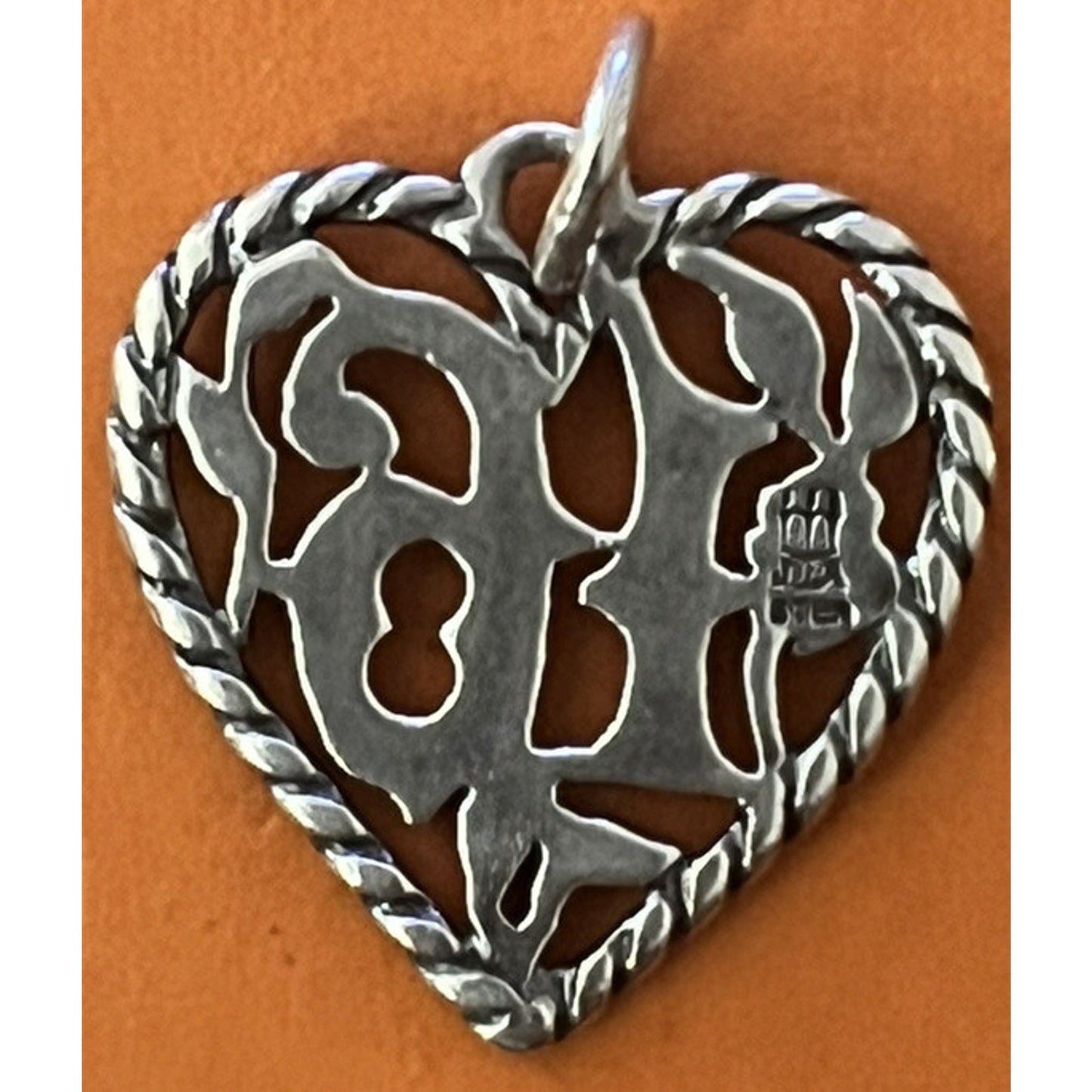 James Avery Retired Sterling Silver Vintage Sweet 16 Charm Pre-Owned