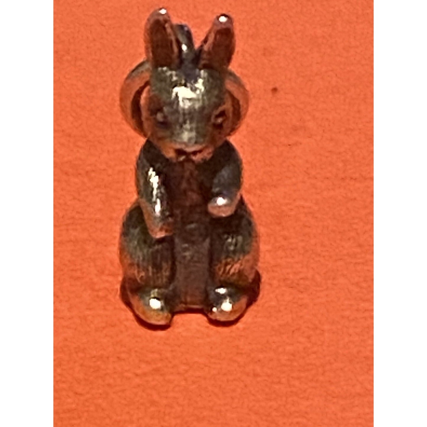 James Avery Retired Silver Detailed Cotton Tail Bunny Charm Pre-Owned