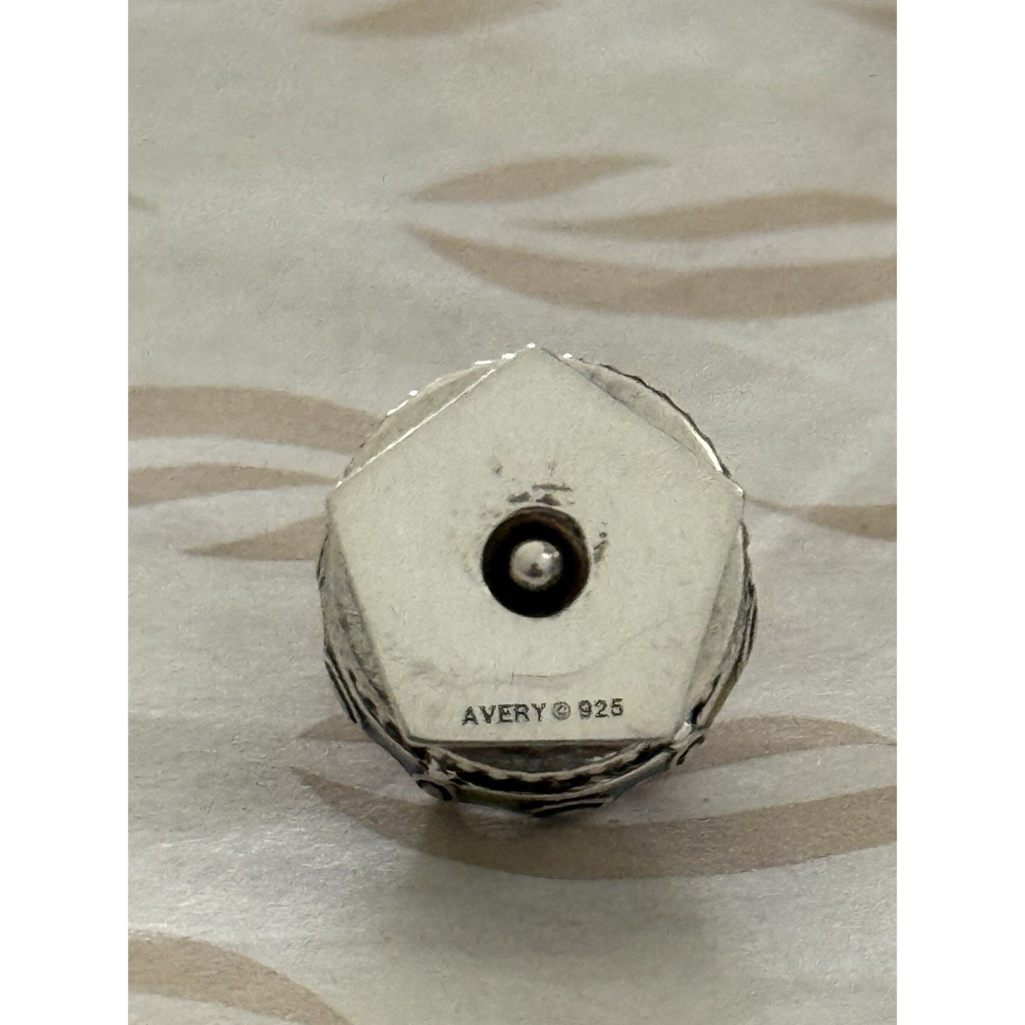 Pre Owned James Avery Retired Enameled Spinning Horse Carousel Charm