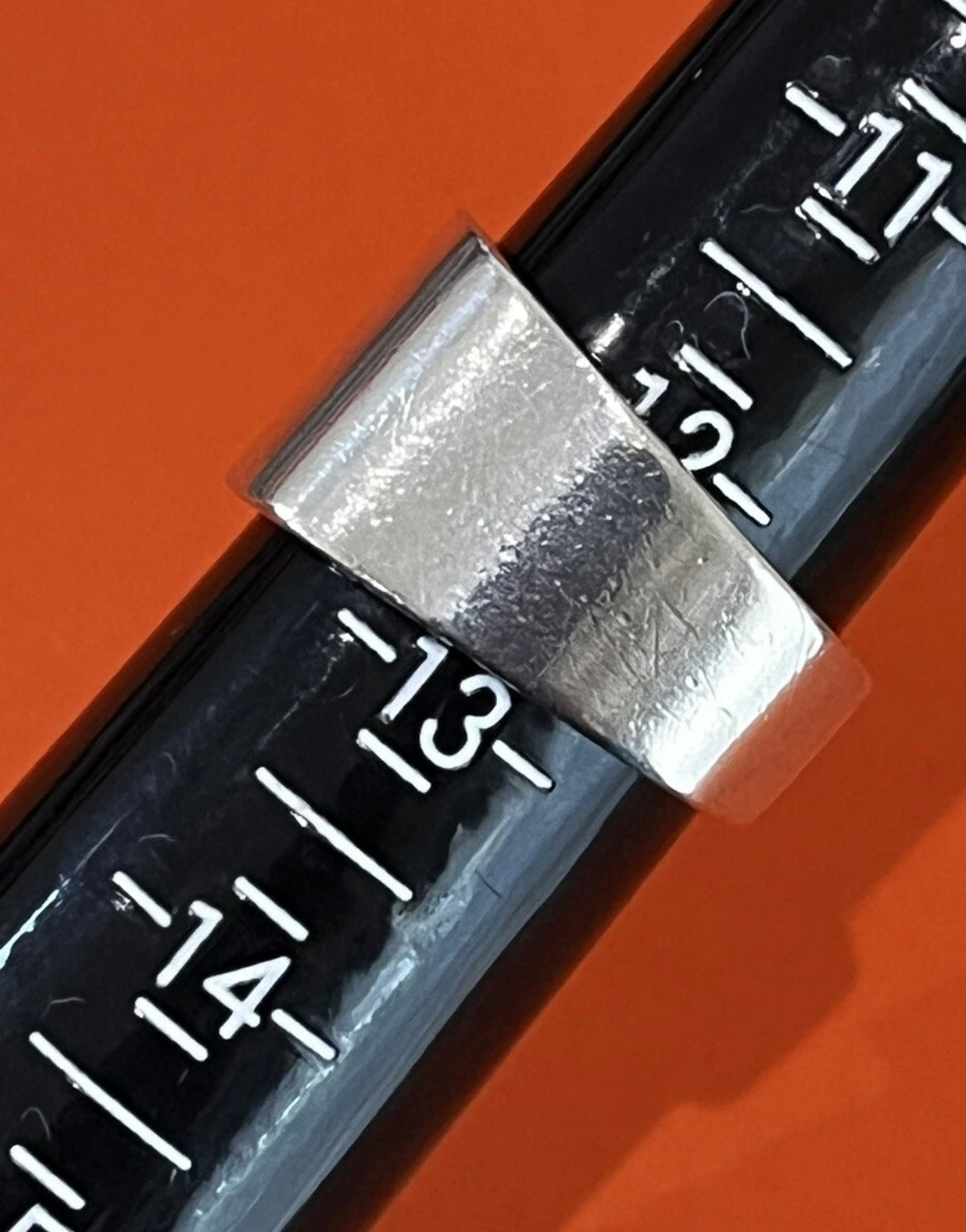 Preowned James Avery RARE Retired Sterling Silver Heavy Large Men’s Cross Ring Size 12.5