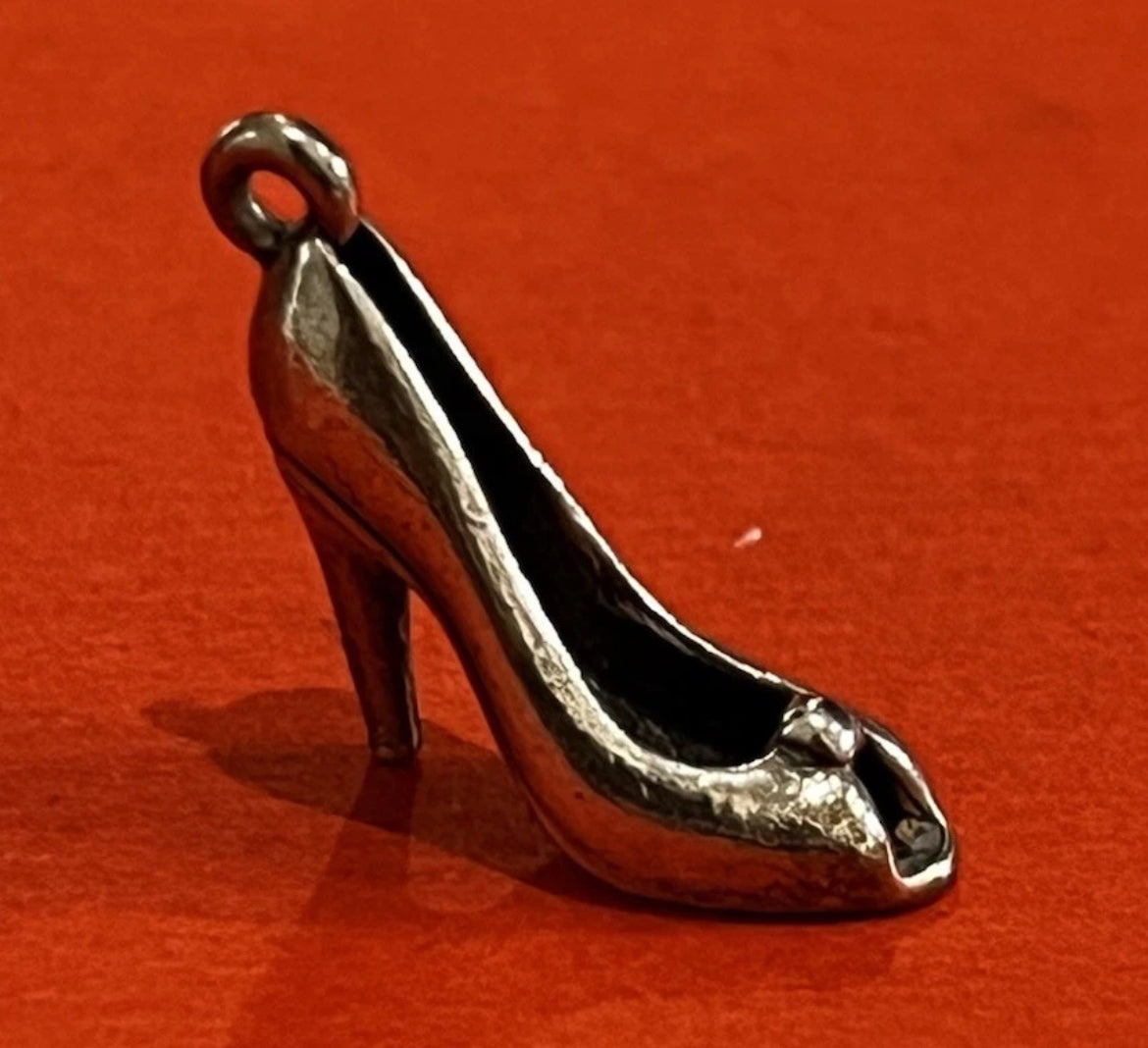 Preowned James Avery Retired Sterling Silver Open Toe High Heel Charm