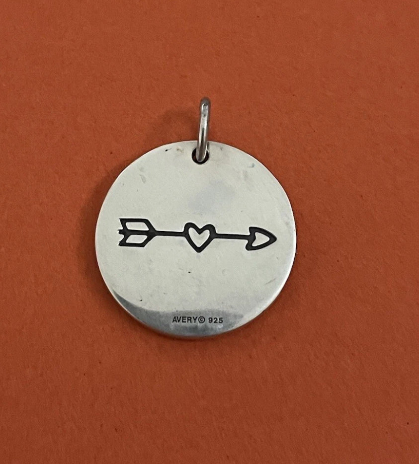 Preowned James Avery Silver Retired “Team Bride” Charm