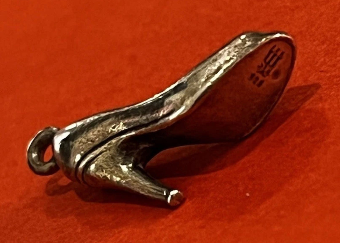 Preowned James Avery Retired Sterling Silver Open Toe High Heel Charm