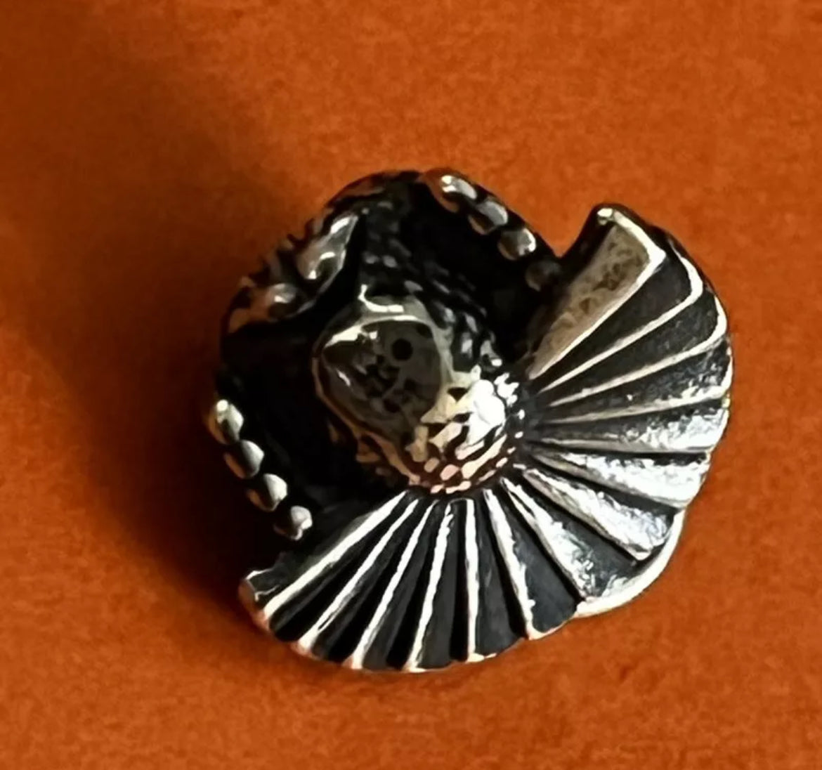 Preowned James Avery Retired Sterling Silver 3D Turkey Charm Or Pendant