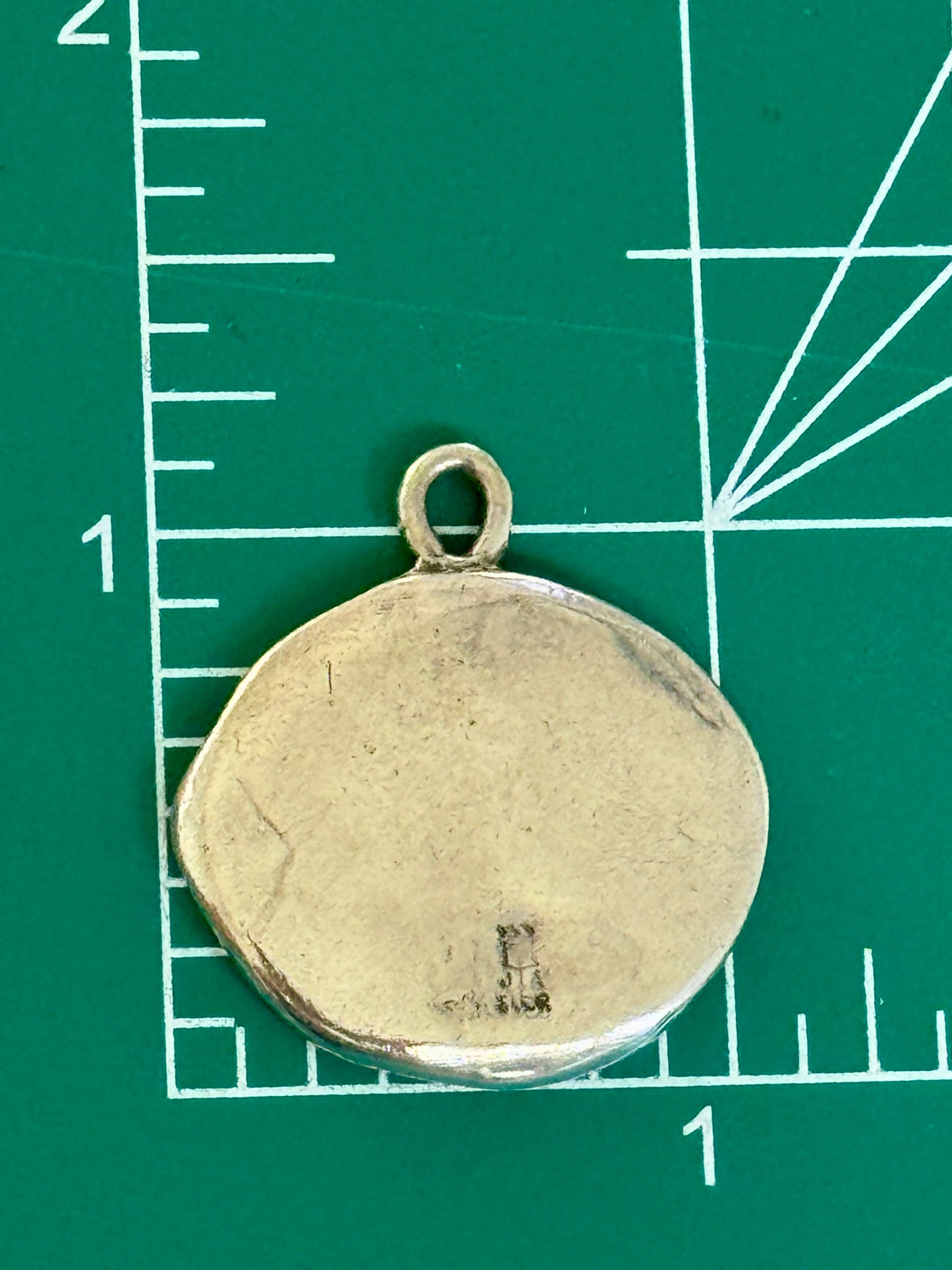 Pre Owned James Avery Retired RARE Abstract LIBRA Zodiac Silver Charm or Pendant 1”