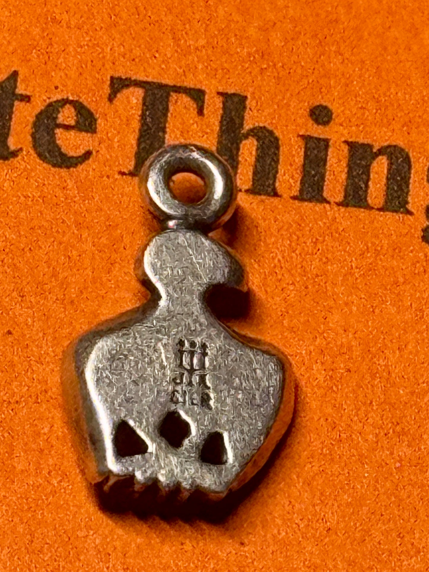 PreOwned James Avery Retired Silver Eagle Charm With Letter B Brackenridge Eagles?