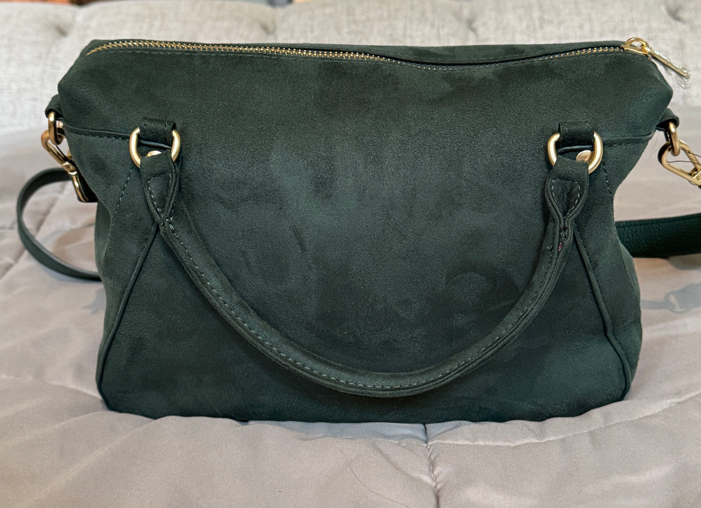 Nanette Lepore Clarisa Rainforest Green Satchel Purse Handbag