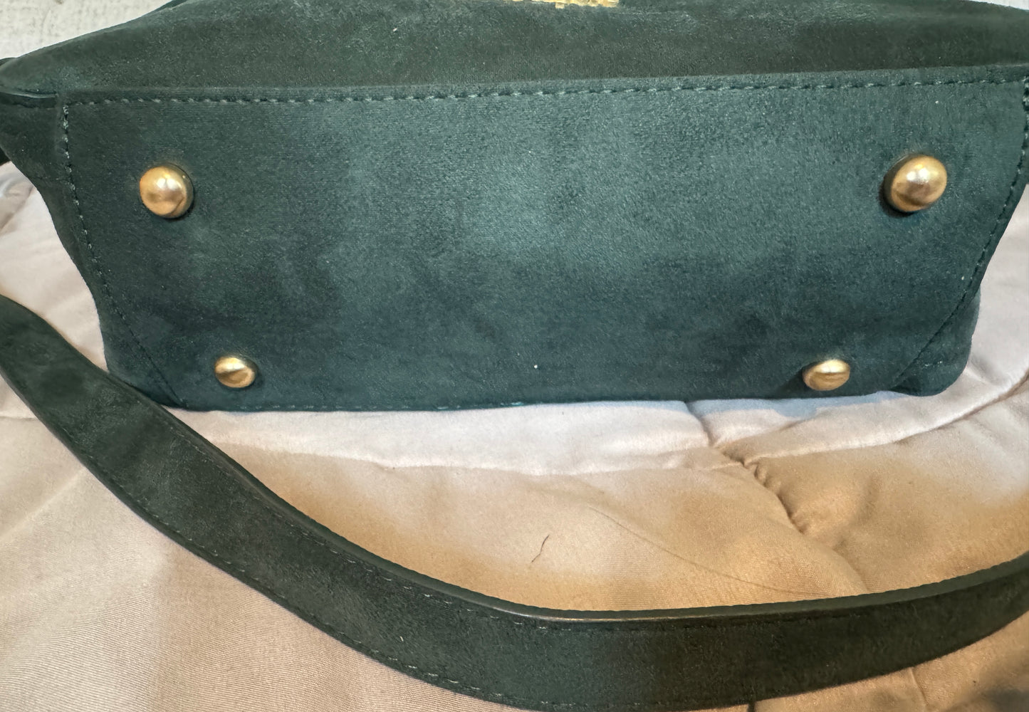 Nanette Lepore Clarisa Rainforest Green Satchel Purse Handbag