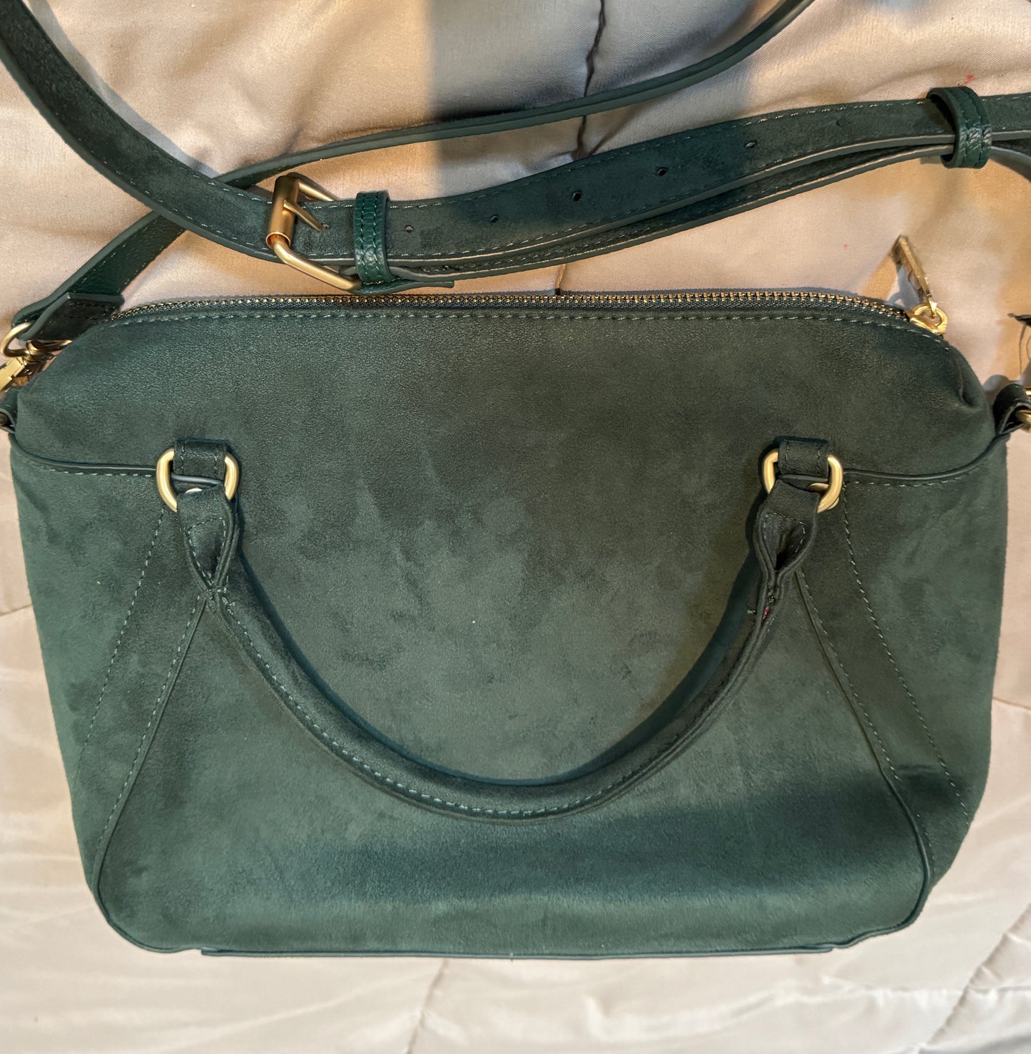Nanette Lepore Clarisa Rainforest Green Satchel Purse Handbag