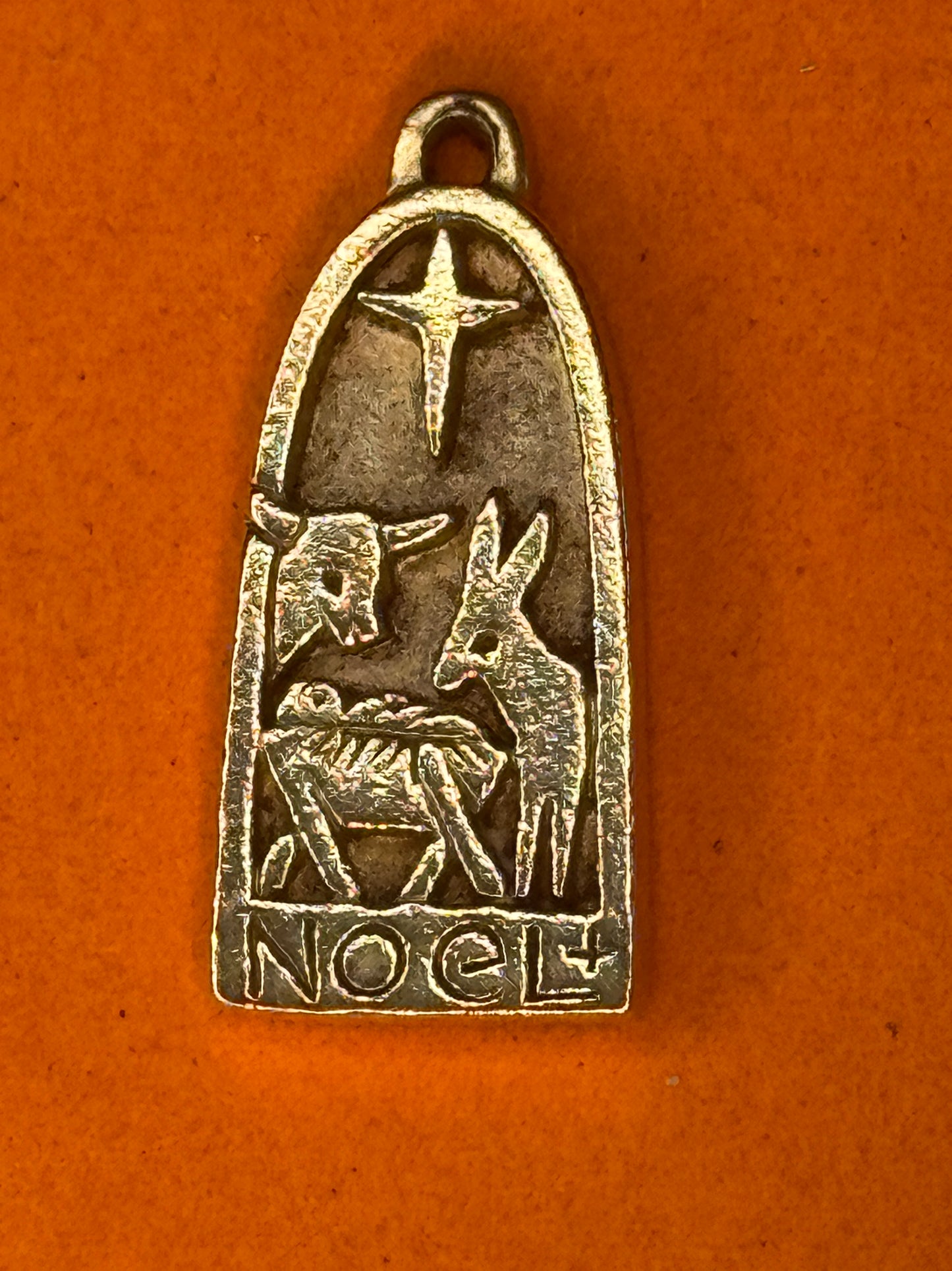 Pre Owned James Avery Retired RARE HTF 14k Gold NOEL Charm