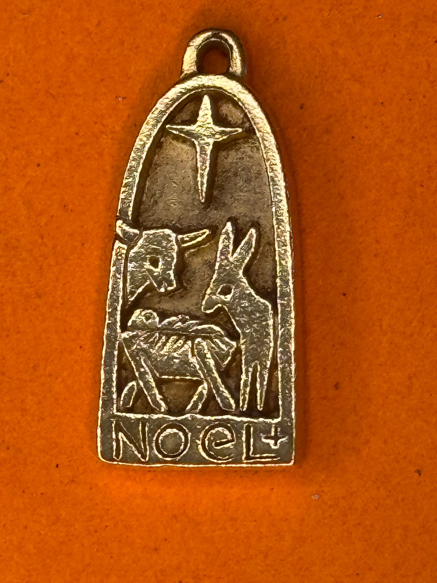 Pre Owned James Avery Retired RARE HTF 14k Gold NOEL Charm