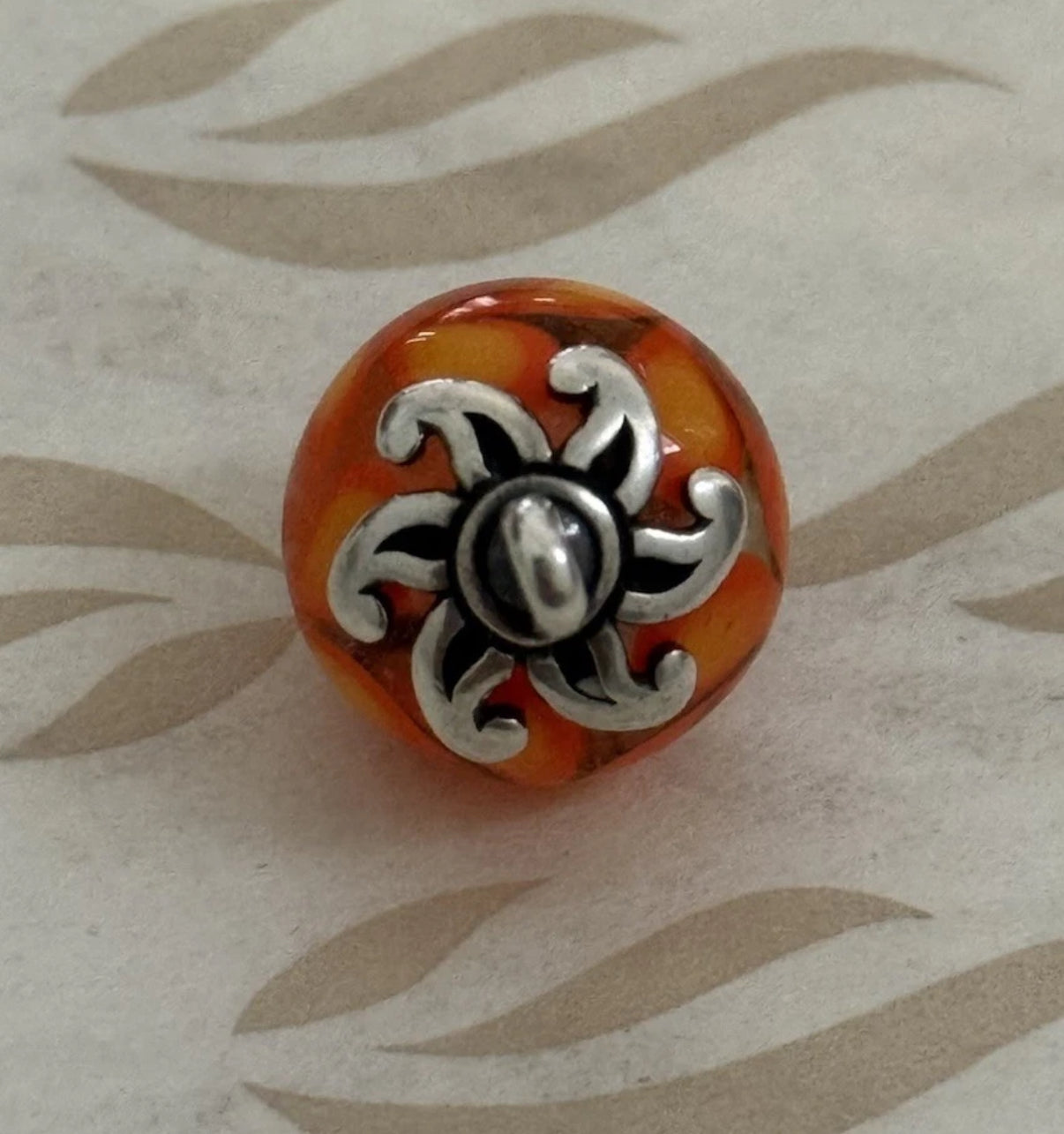 Pre-Owned James Avery Retired Sterling Silver Summer Sun Finial Charm