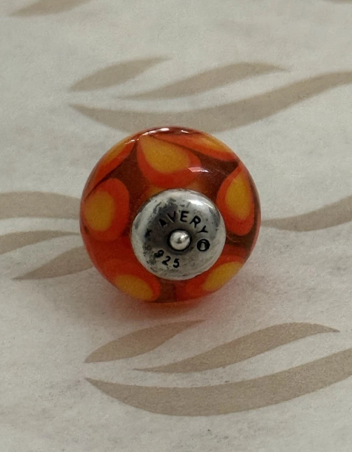 Pre-Owned James Avery Retired Sterling Silver Summer Sun Finial Charm