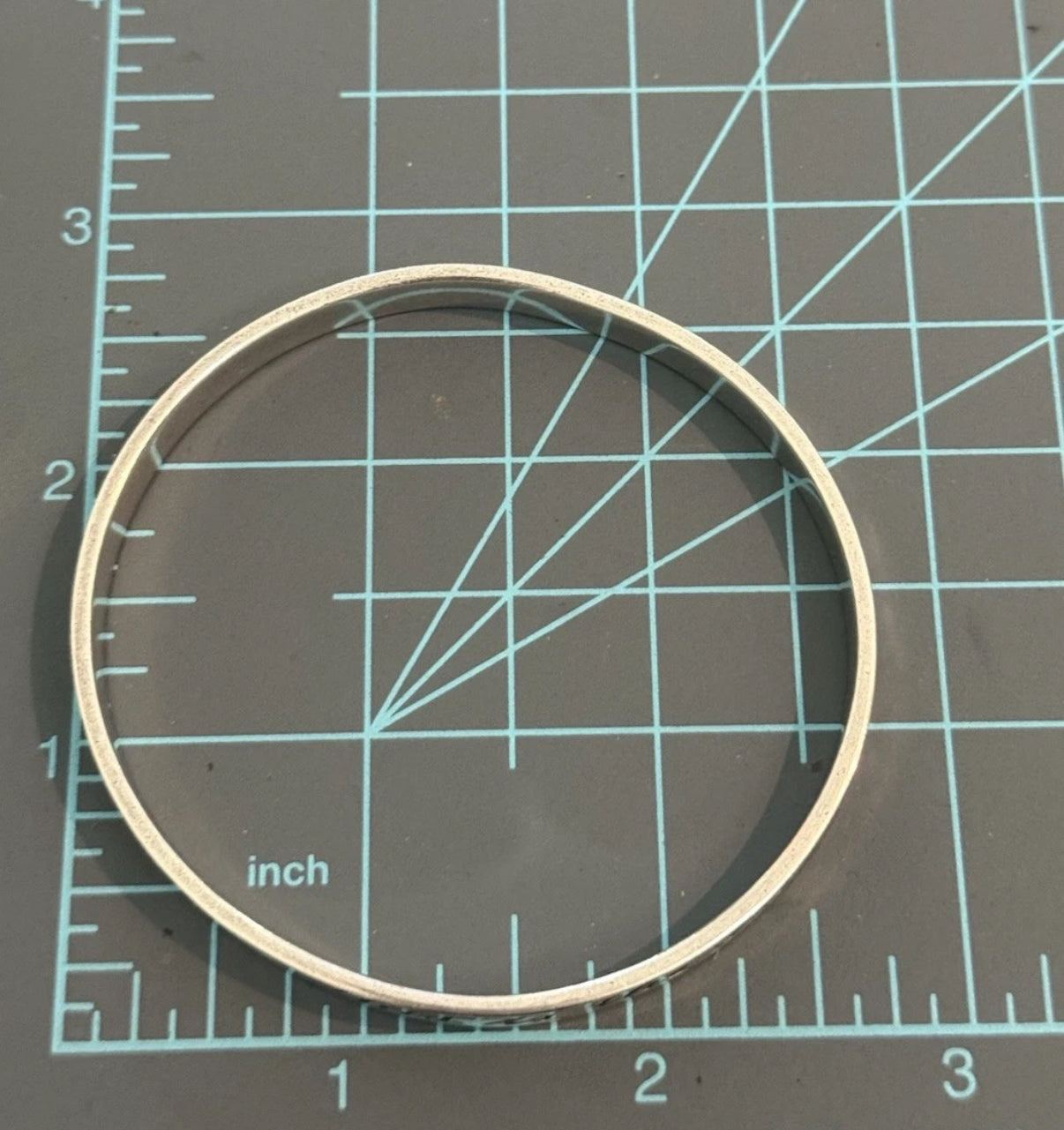 Pre-Owned James Avery Retired 925 Silver “This is the day the Lord Has Made…” Bangle