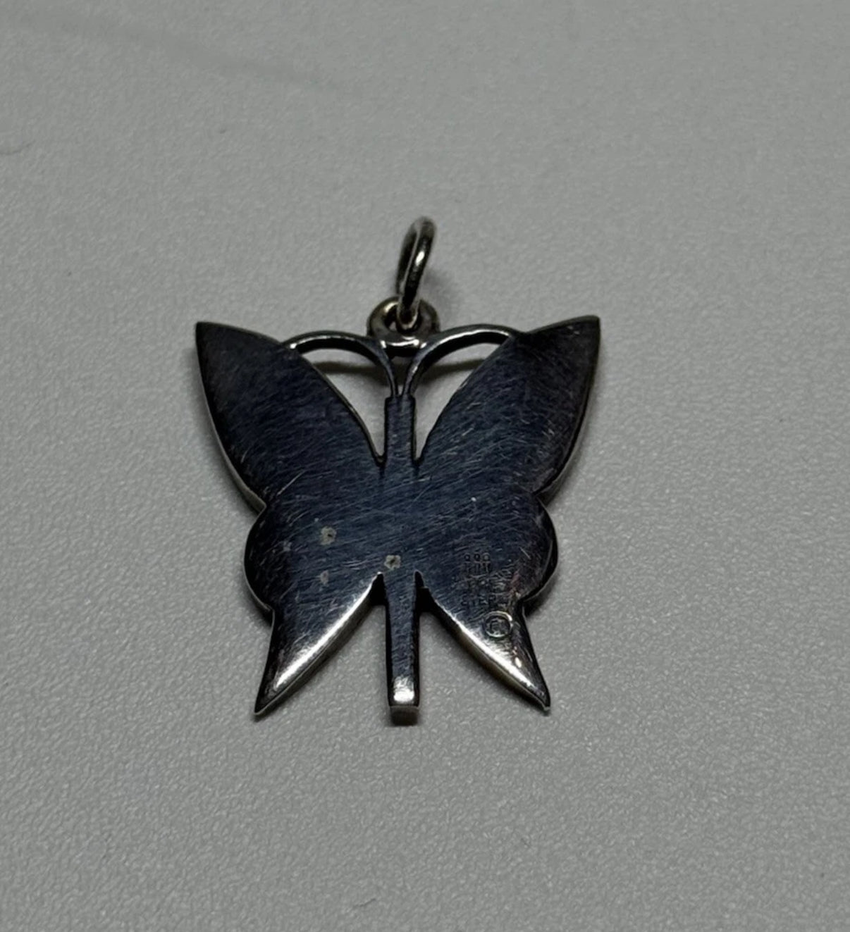 Pre-Owned James Avery Retired Sterling Silver Butterfly Cross and Star Pendant