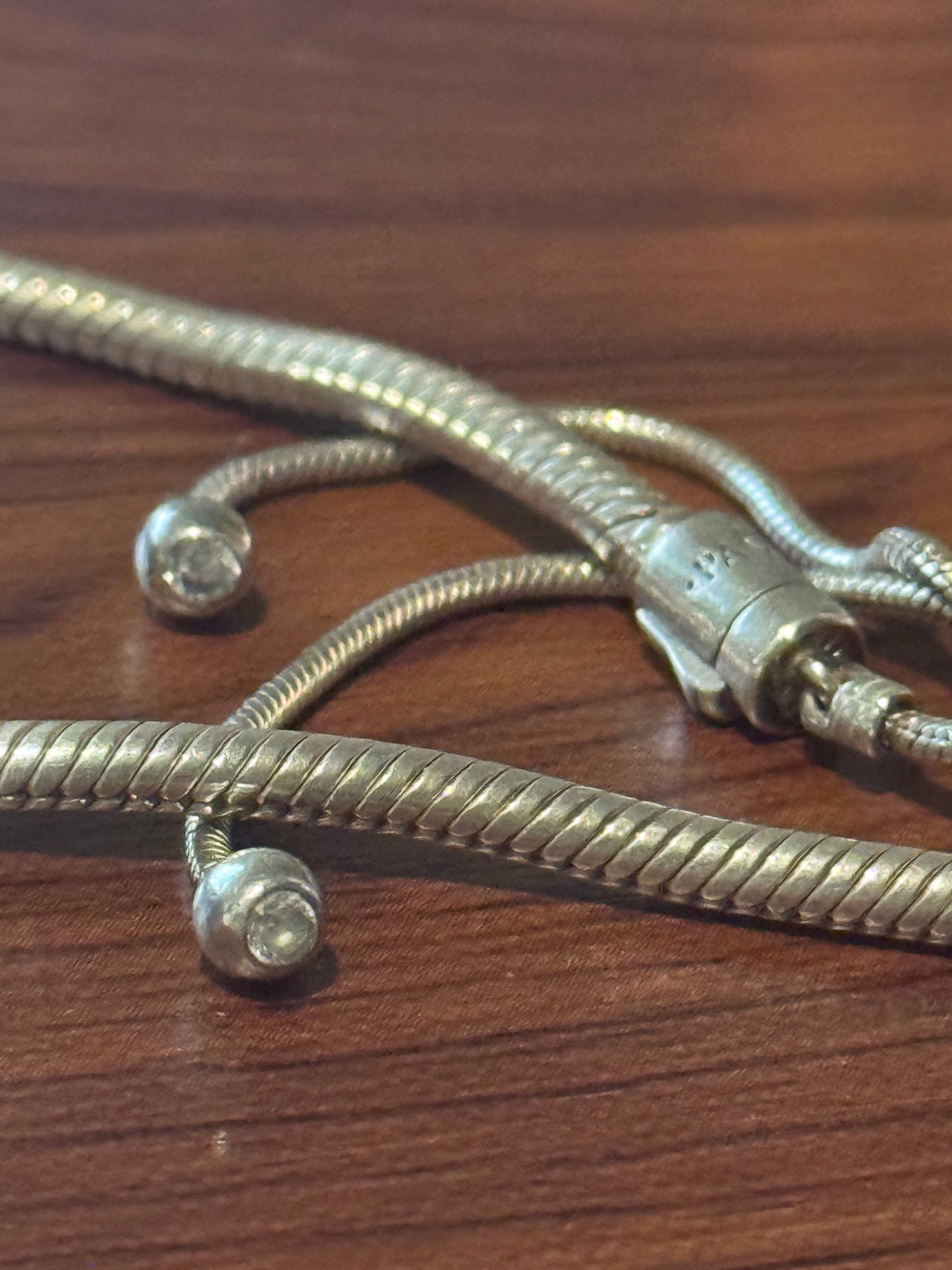 Pandora Moments Snake Chain Slider Bracelet