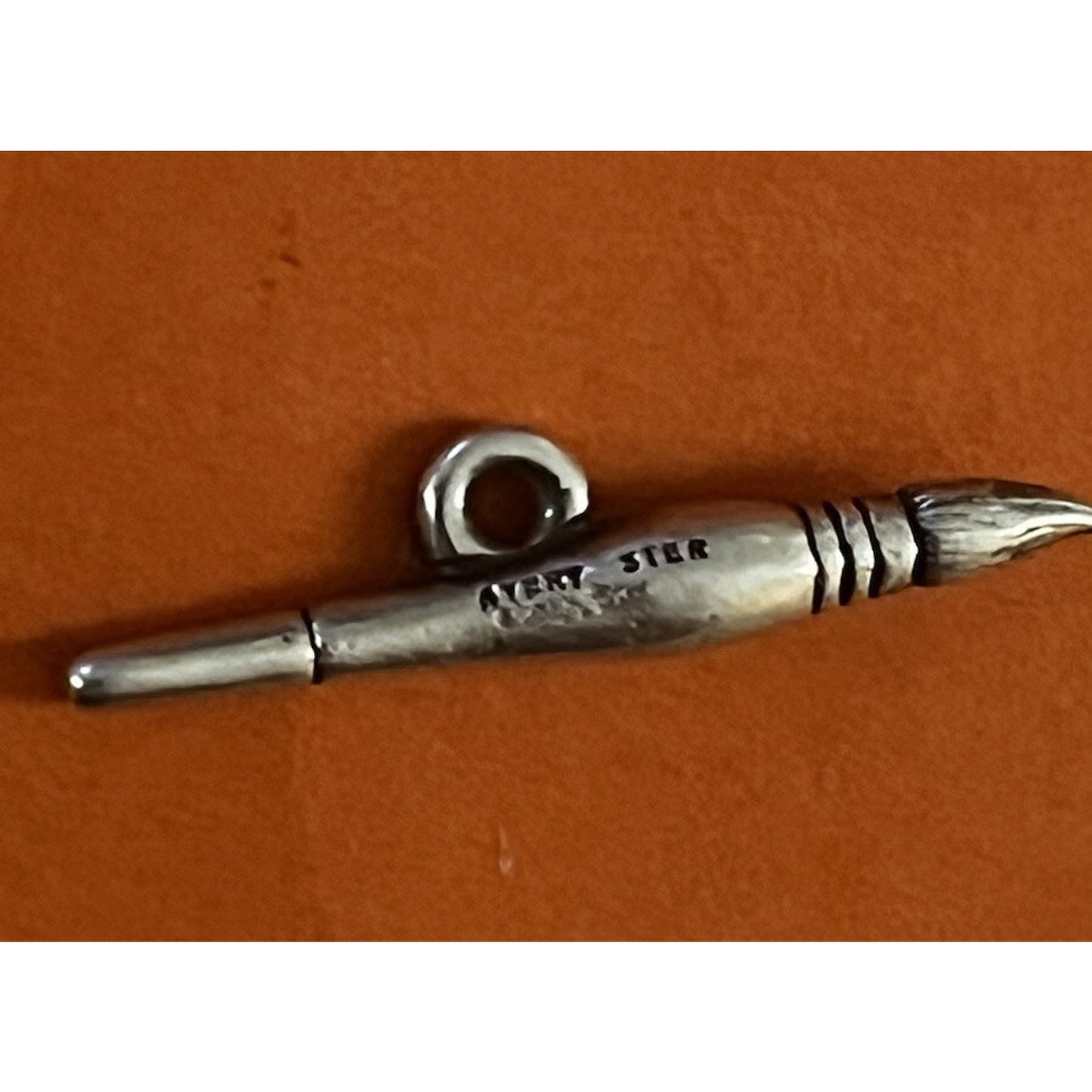 James Avery Retired Sterling Silver Paint Brush Charm Pre-Owned