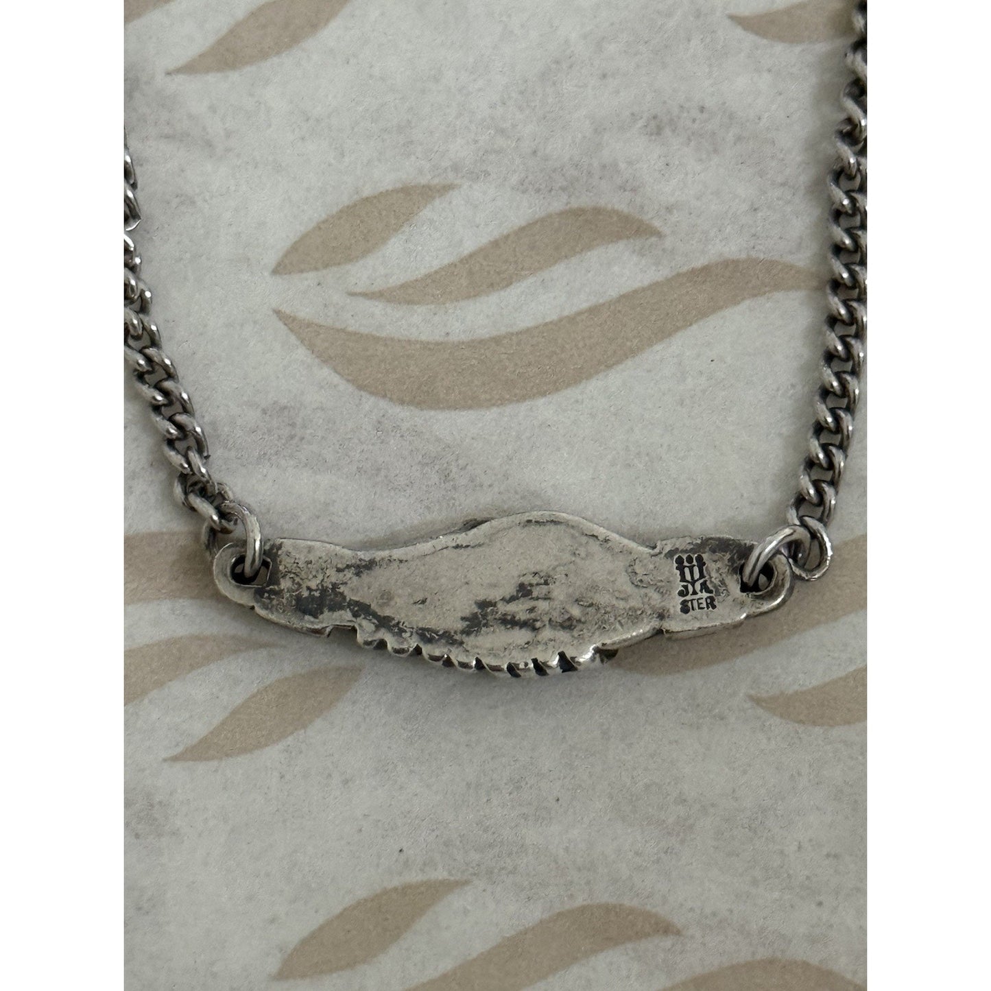 James Avery Retired Sterling Silver Friendship Bracelet 6.5”