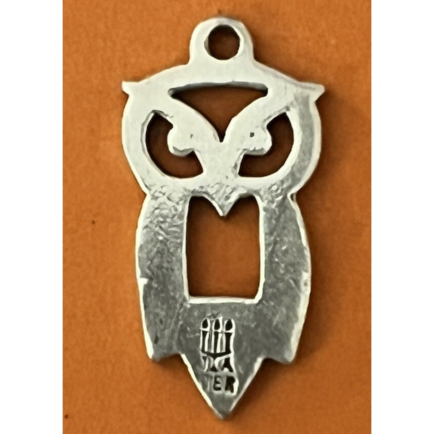 James Avery Retired Sterling Silver Owl Charm Pre-Owned