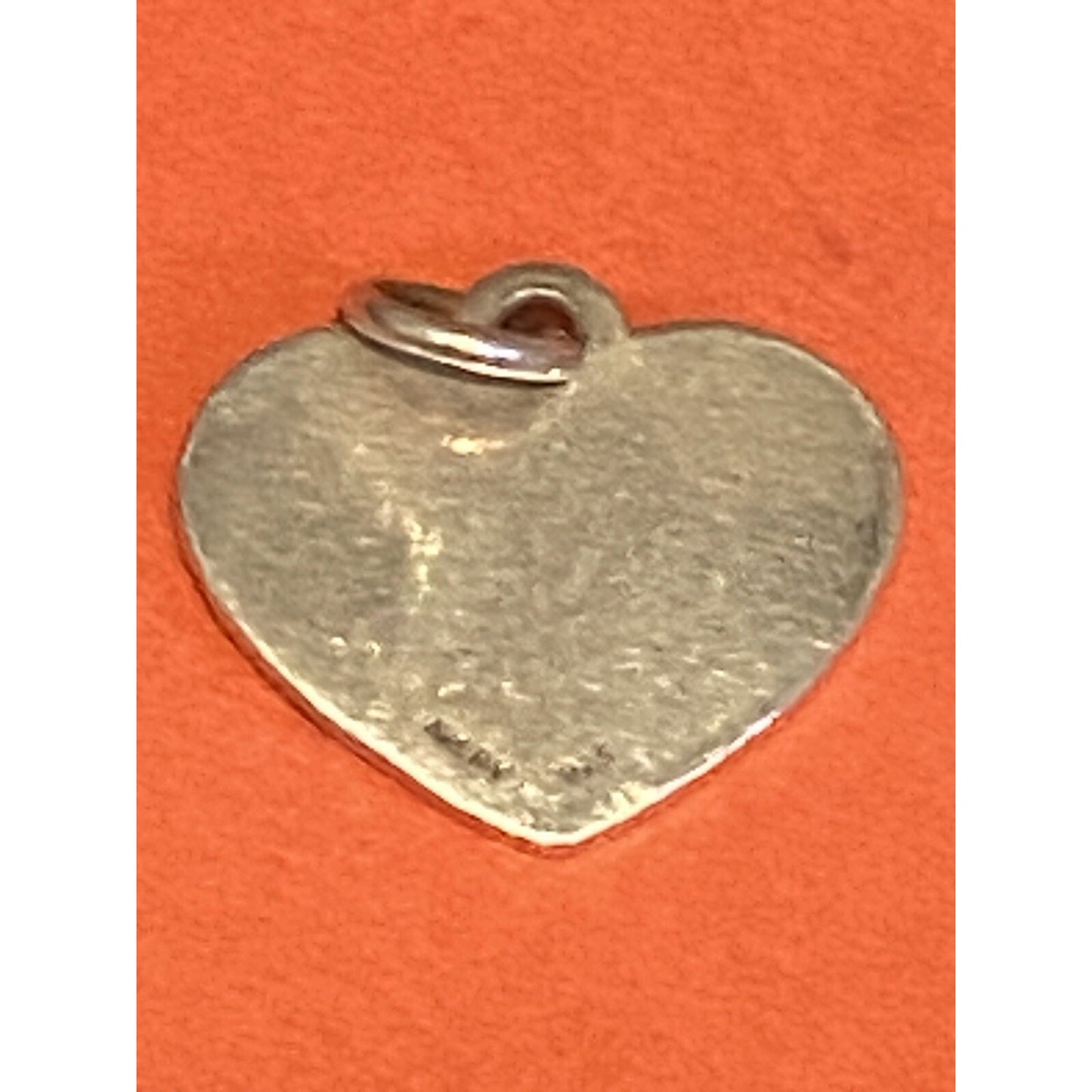 James Avery Retired Sterling Silver 2011 Year In Heart Charm Pre-Owned