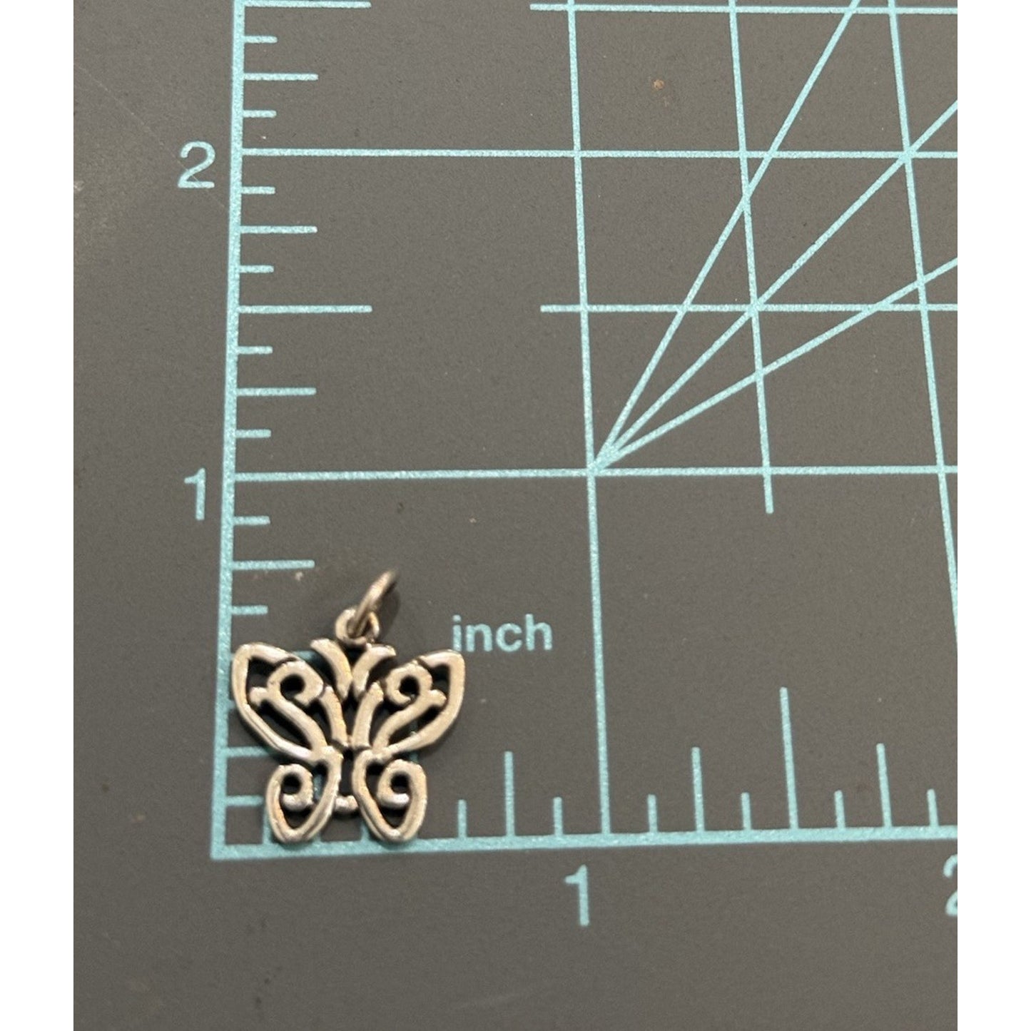 James Avery Retired Sterling Silver Lacewing Butterfly Charm Pre-Owned