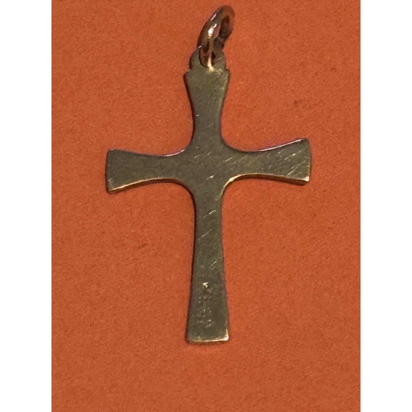 James Avery Serenity Descending Dove 14k Gold Cross Pendant Pre-Owned