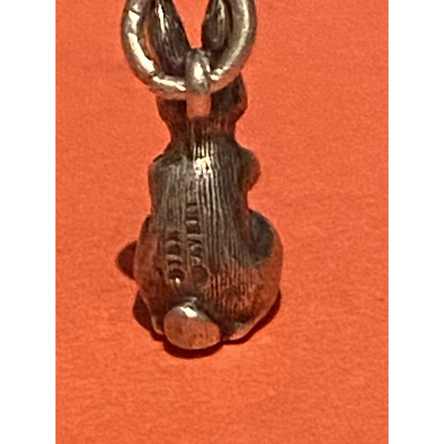 James Avery Retired Silver Detailed Cotton Tail Bunny Charm Pre-Owned