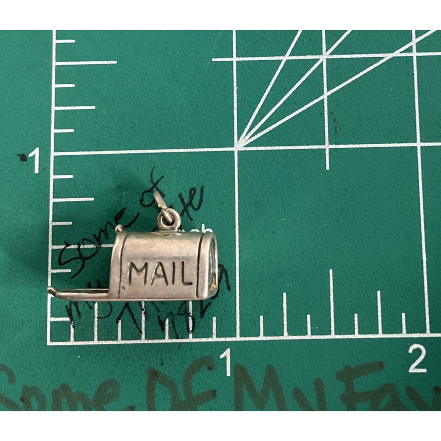 925 Sterling Silver Mailbox Charm