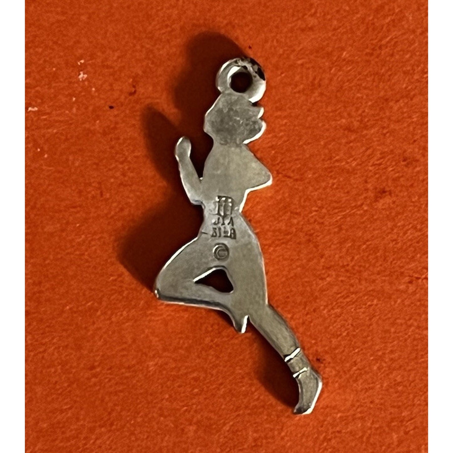 James Avery Retired Sterling Silver Jogger Charm Pre-Owned