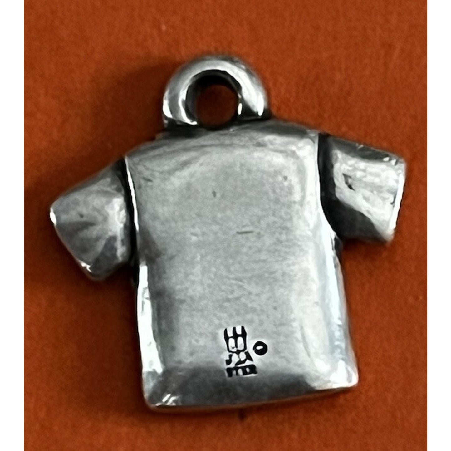 James Avery Retired Sterling Silver Jersey Shirt Charm Pre-Owned