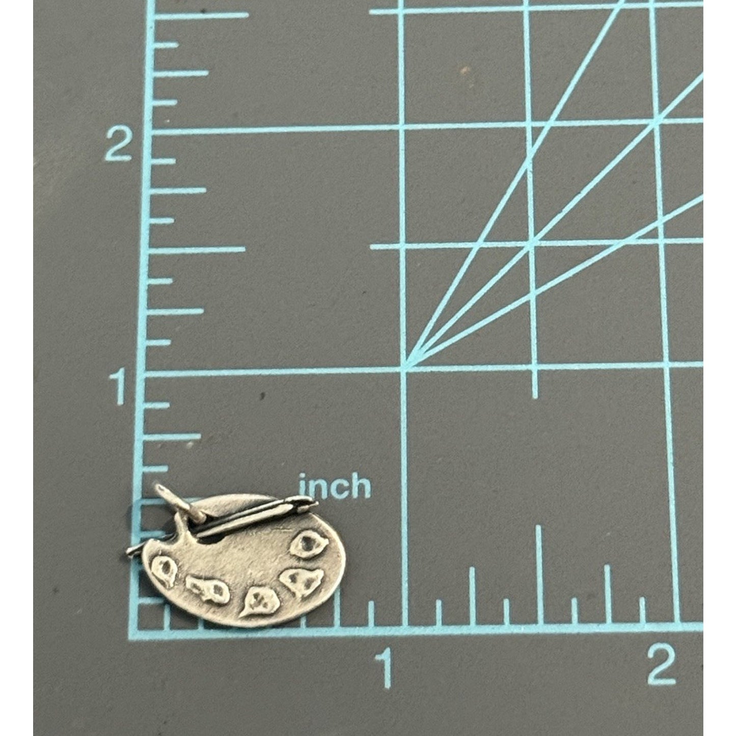 James Avery Retired Sterling Silver Artist Palette Charm Pre-Owned