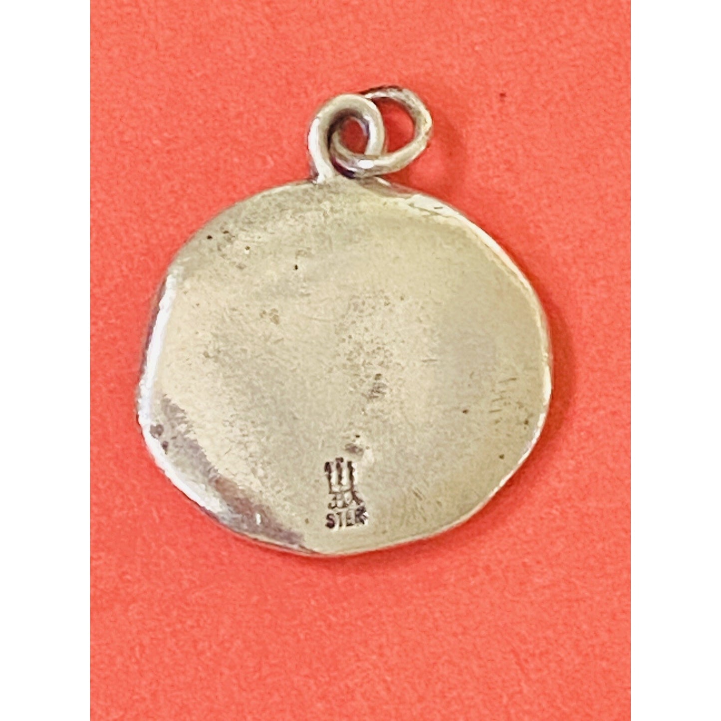 James Avery Retired Rare HTF Silver Abstract Aquarius Charm or Pendant Pre-Owned