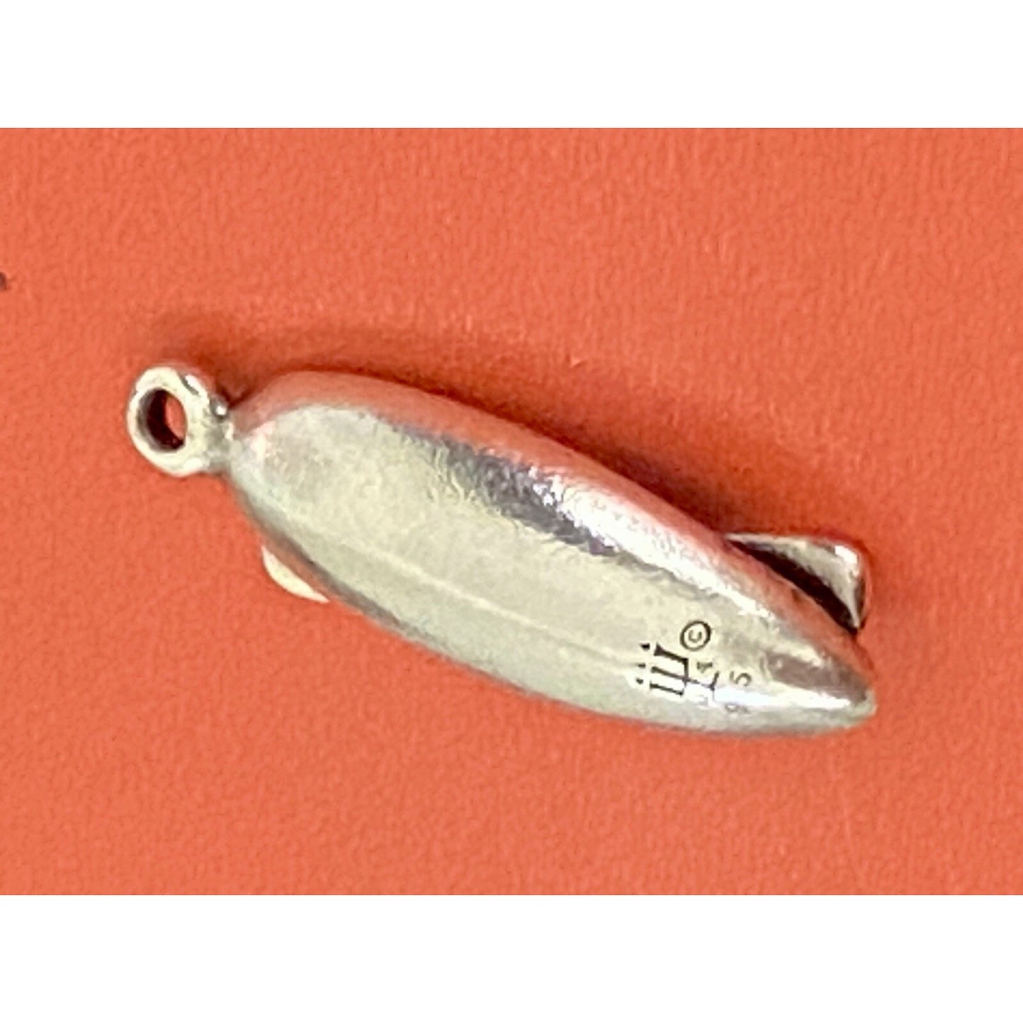 James Avery Retired Hard to Find Rare Kayak Silver Charm Pre-Owned
