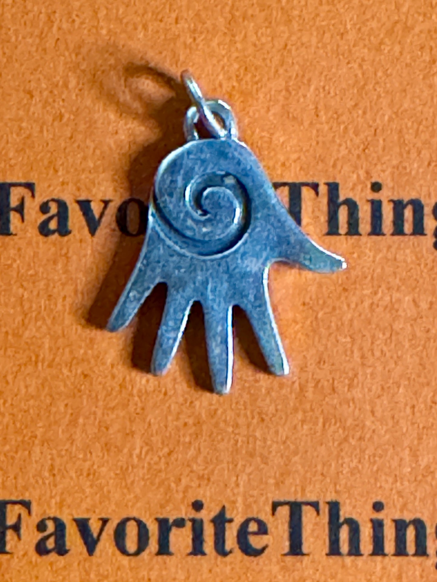 Pre Owned James Avery Retired Rare Hamsa Healing Hand Charm