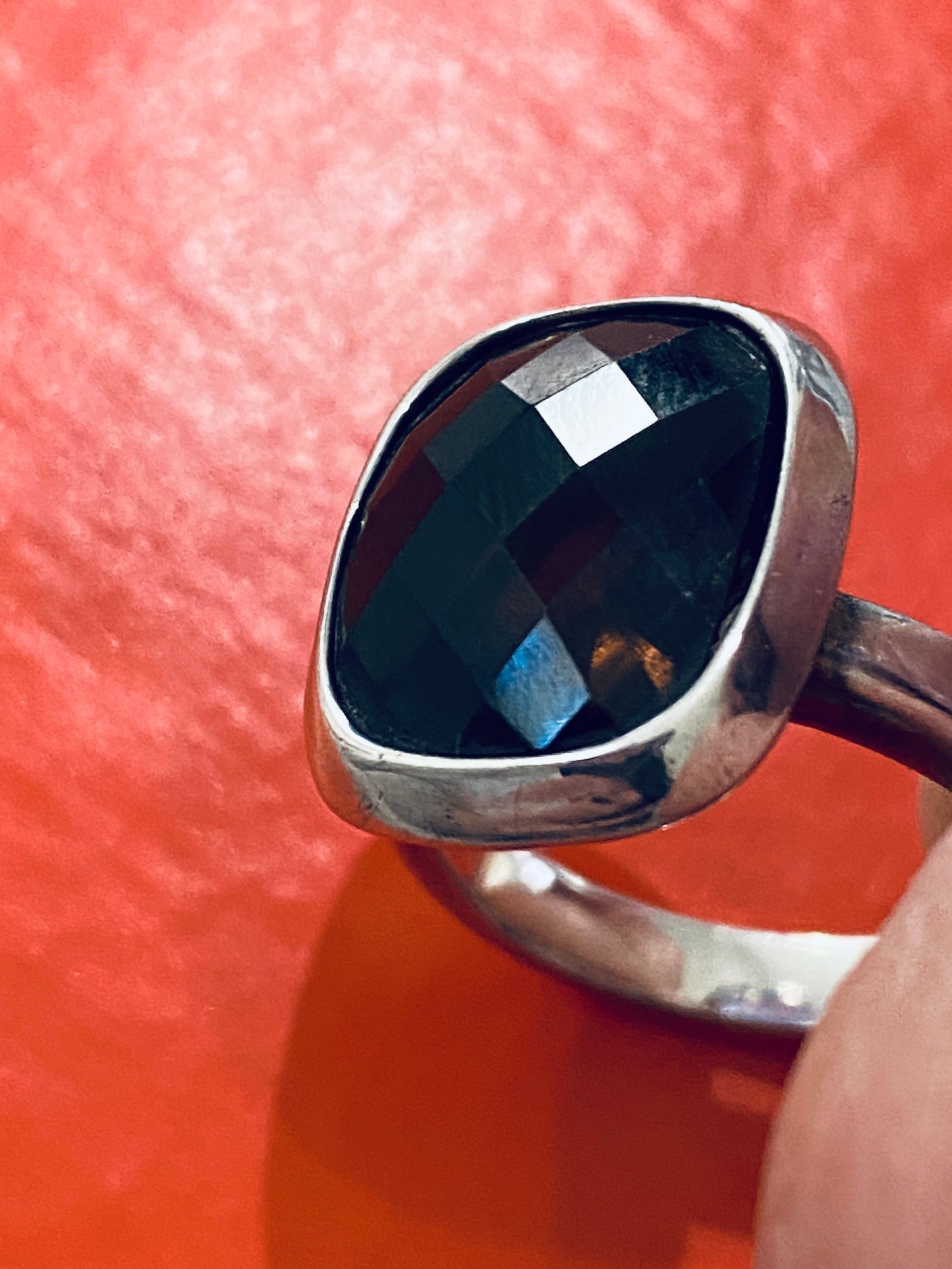 Pre-Owned James Avery Smoky Quartz Ring Size 6.5