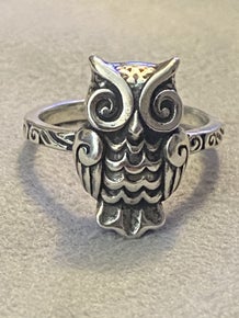 James avery owl on sale pendant