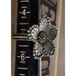 Retired James Avery Sterling Silver And Bronze Beaded Festive Flower Ring Size 5
